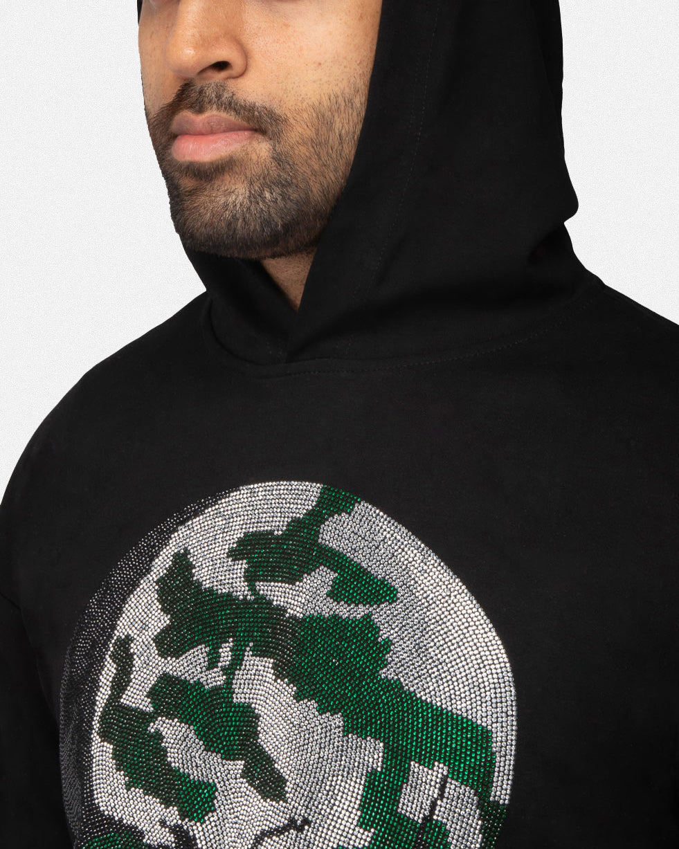 #SMFH-20129 Camo Skull Rhinestone Hoodies-thumbmail-3