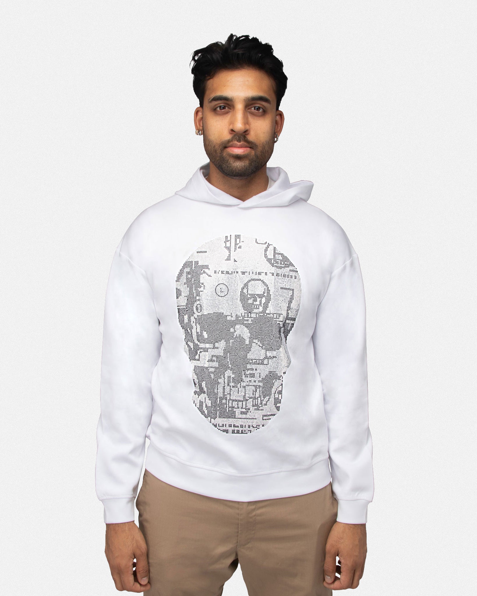 #SMFH-21093 Cash Skull Rhinestone Hoodies-thumbmail-3