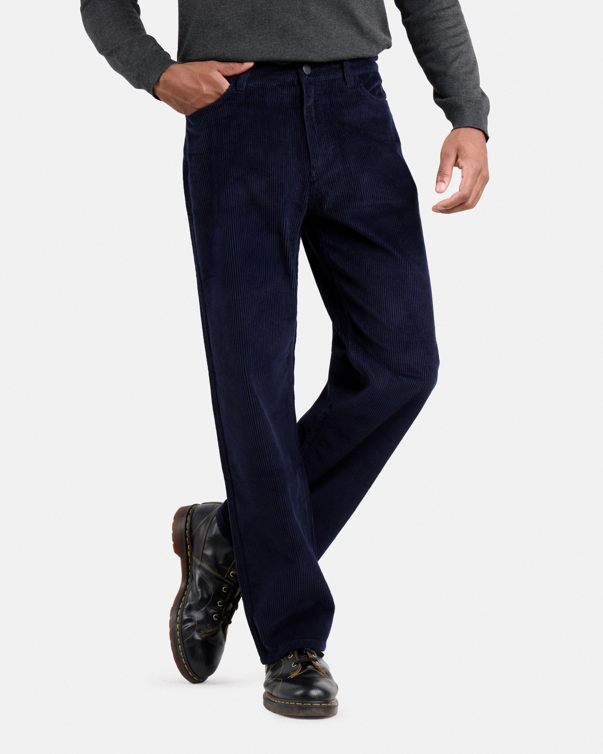 #SMPT7100445 Athletic Fit Corduroy Pants-thumbmail-29