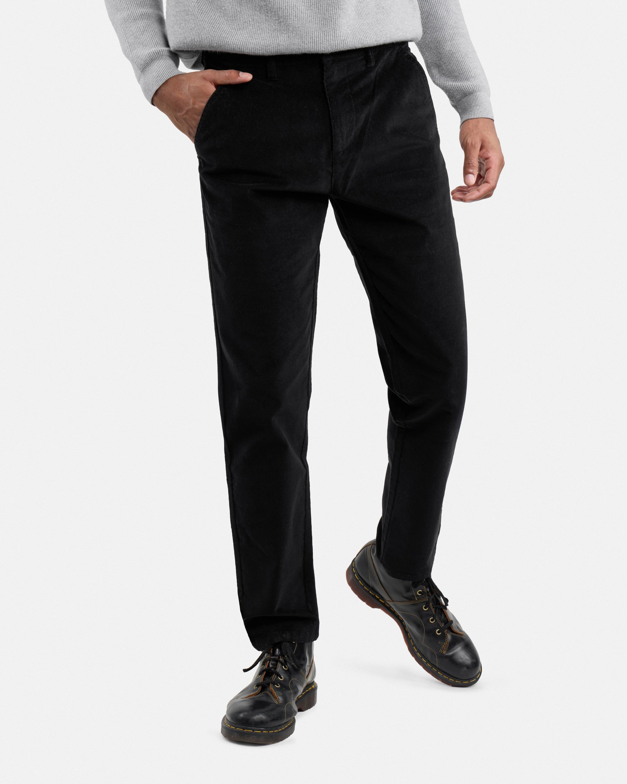 #SMPT7100446 Slim Fit Corduroy Pants-thumbmail-4