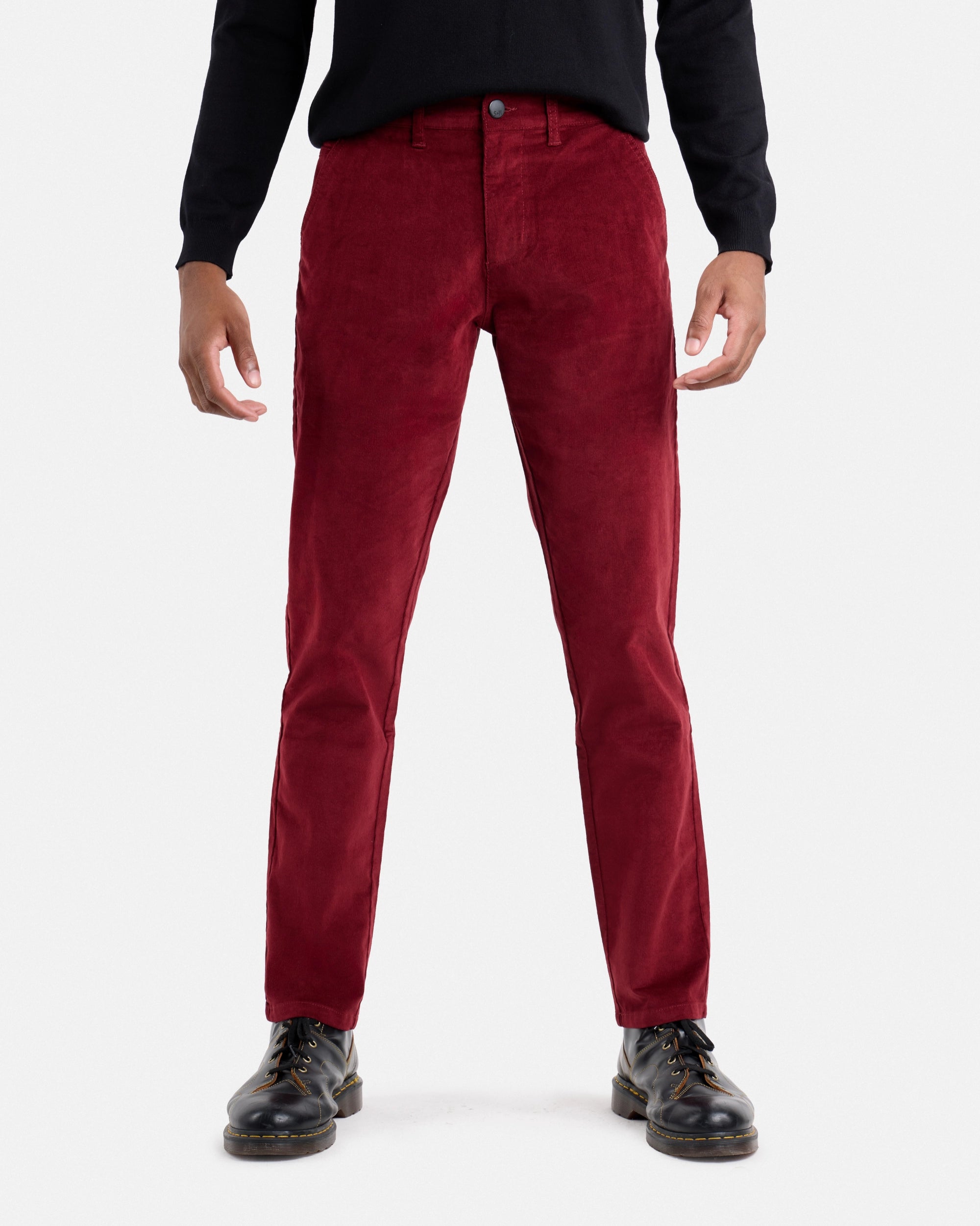 #SMPT7100446 Slim Fit Corduroy Pants-thumbmail-9