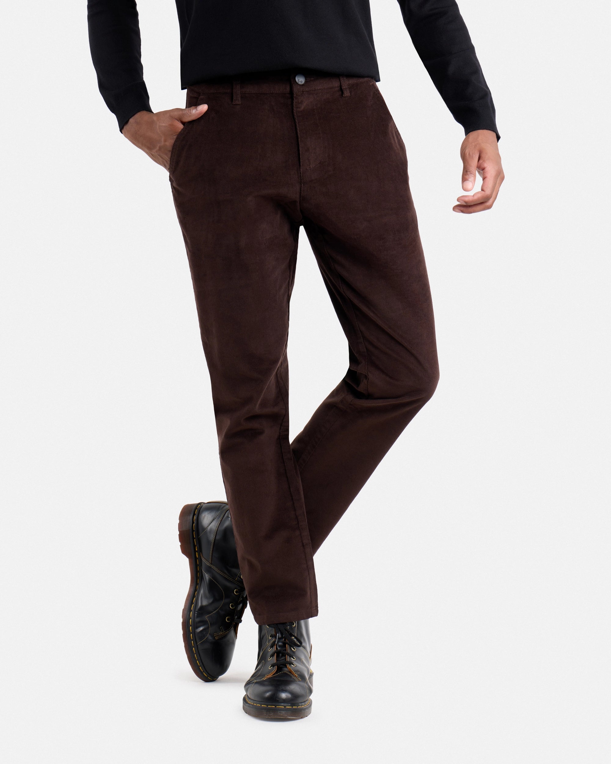 #SMPT7100446 Slim Fit Corduroy Pants-thumbmail-21