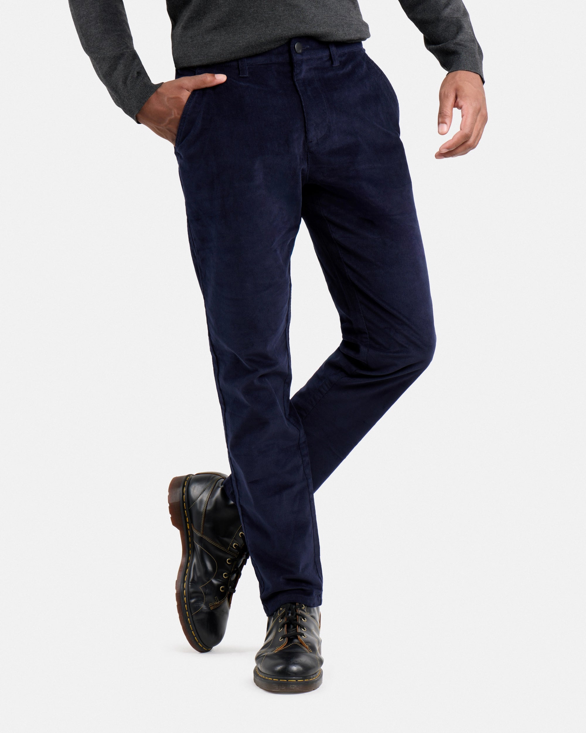 #SMPT7100446 Slim Fit Corduroy Pants-thumbmail-29