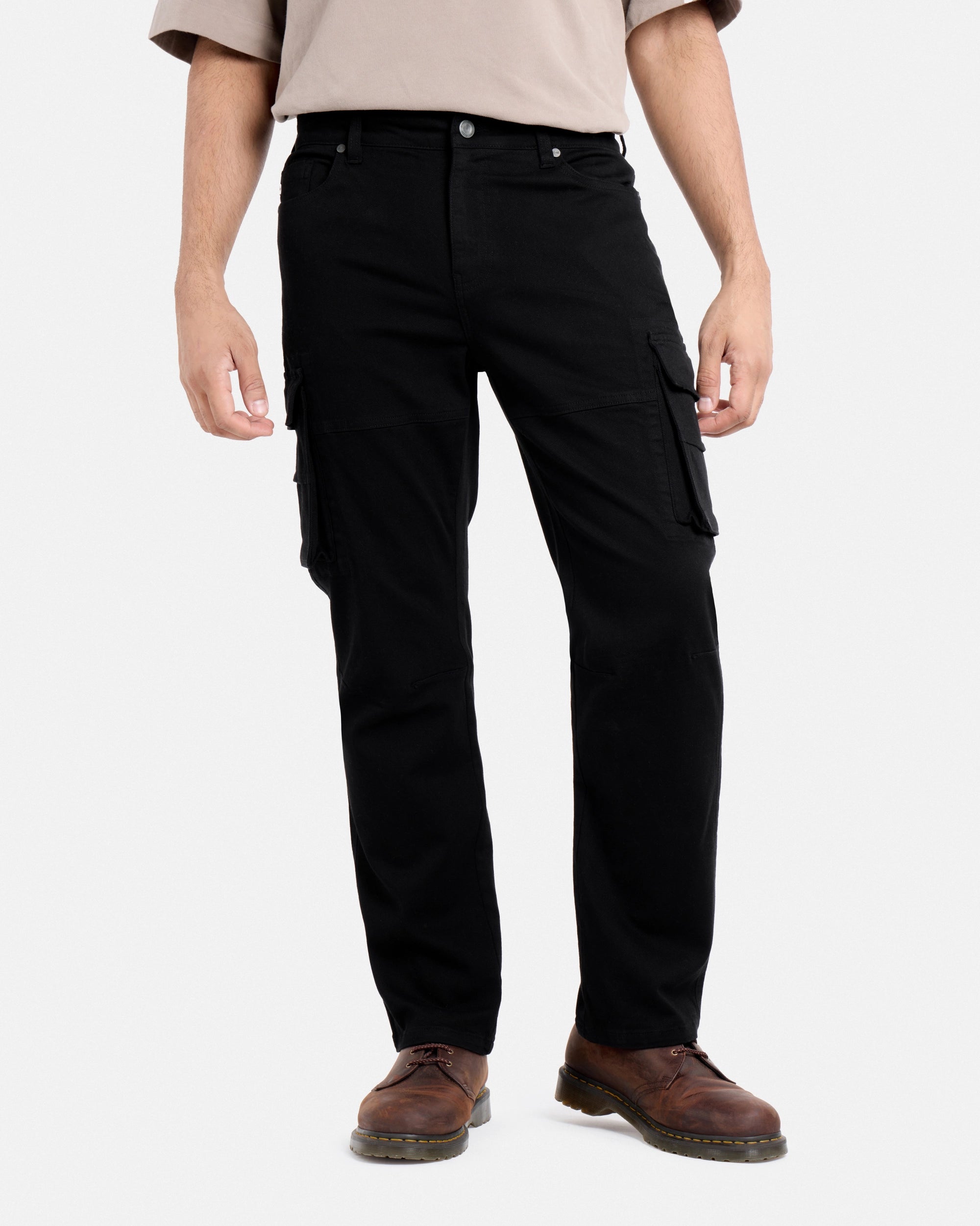 #SMPT7100584 Athletic Fit Twill Cargo Pants