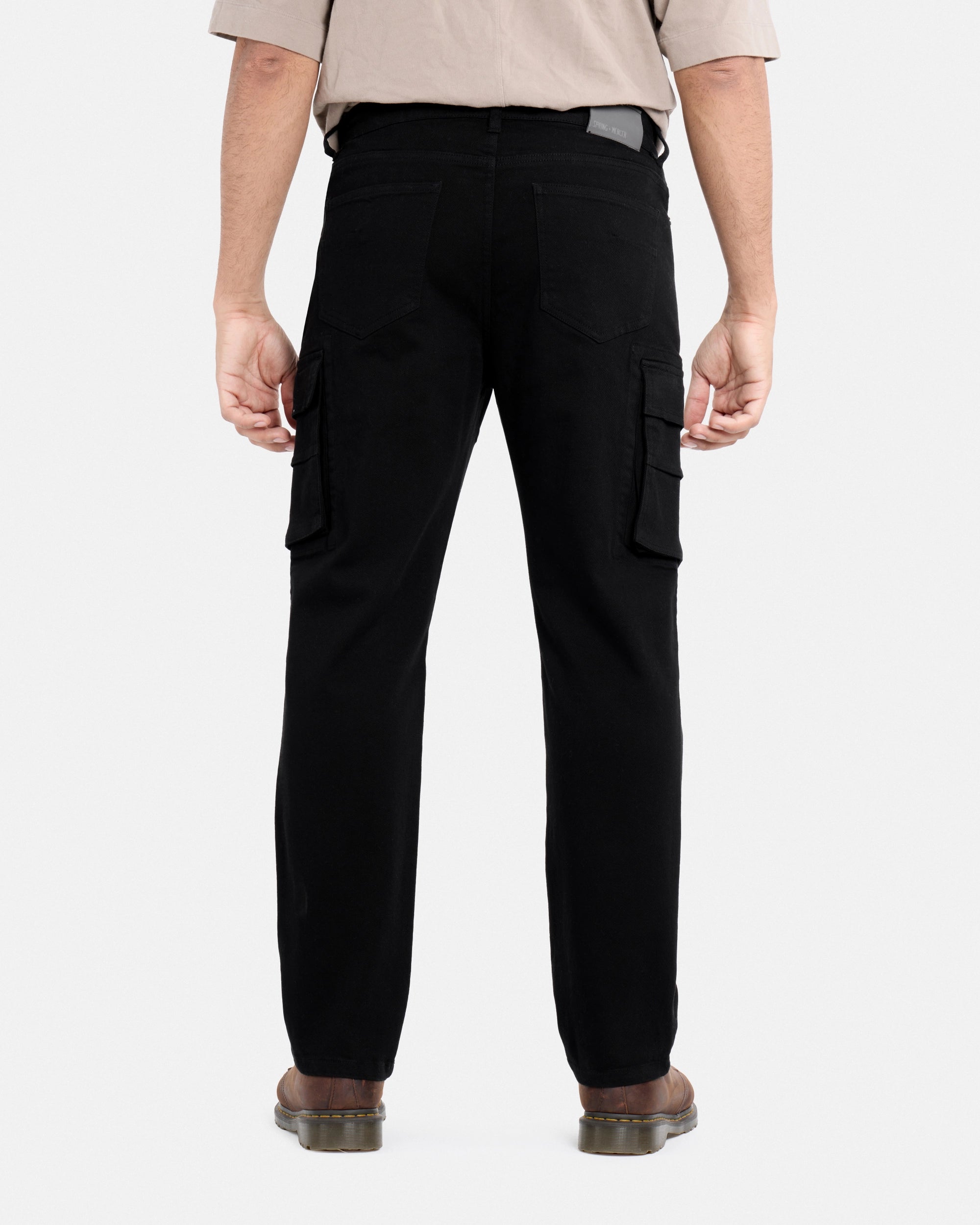 #SMPT7100584 Athletic Fit Twill Cargo Pants