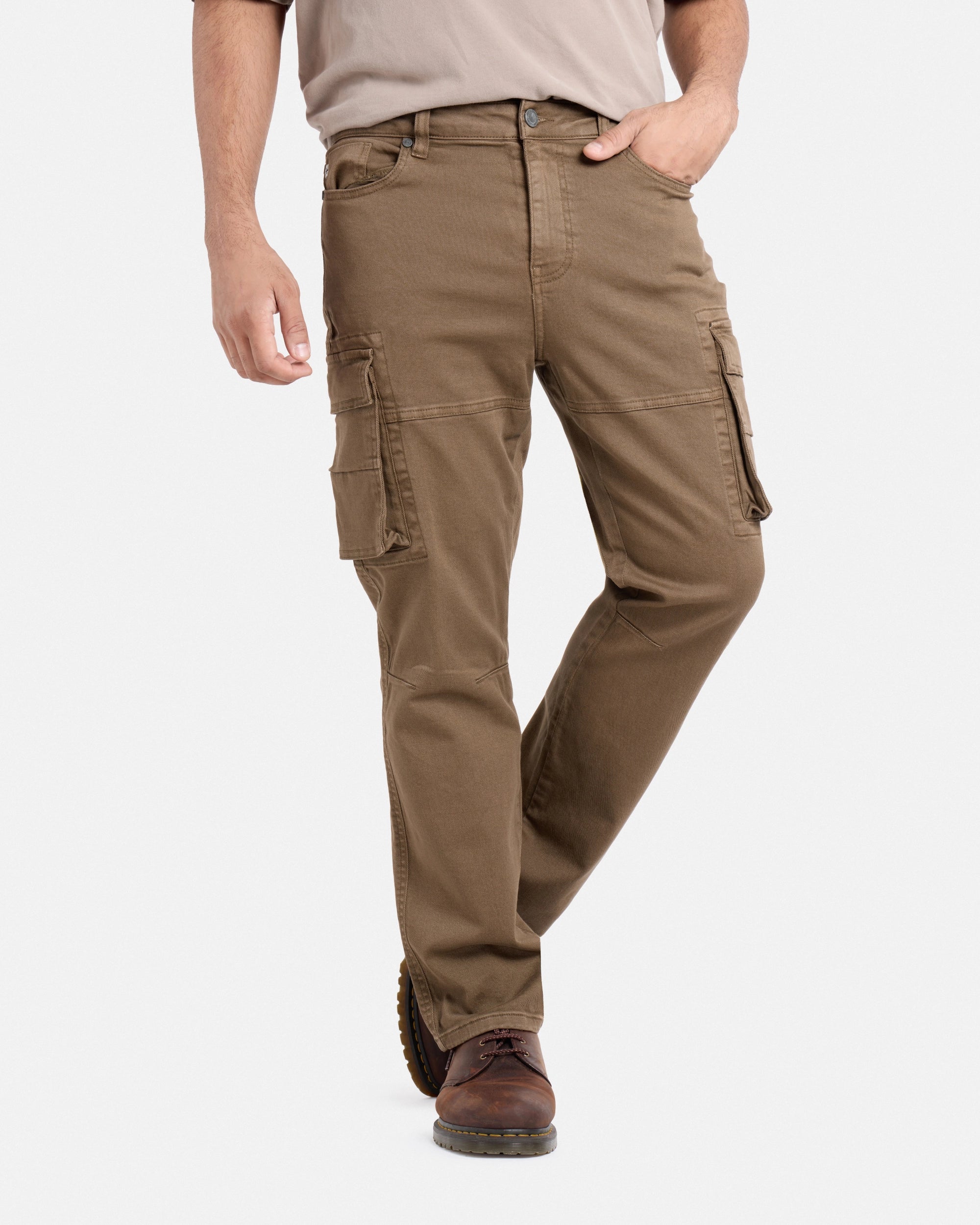 #SMPT7100584 Athletic Fit Twill Cargo Pants-thumbmail-12