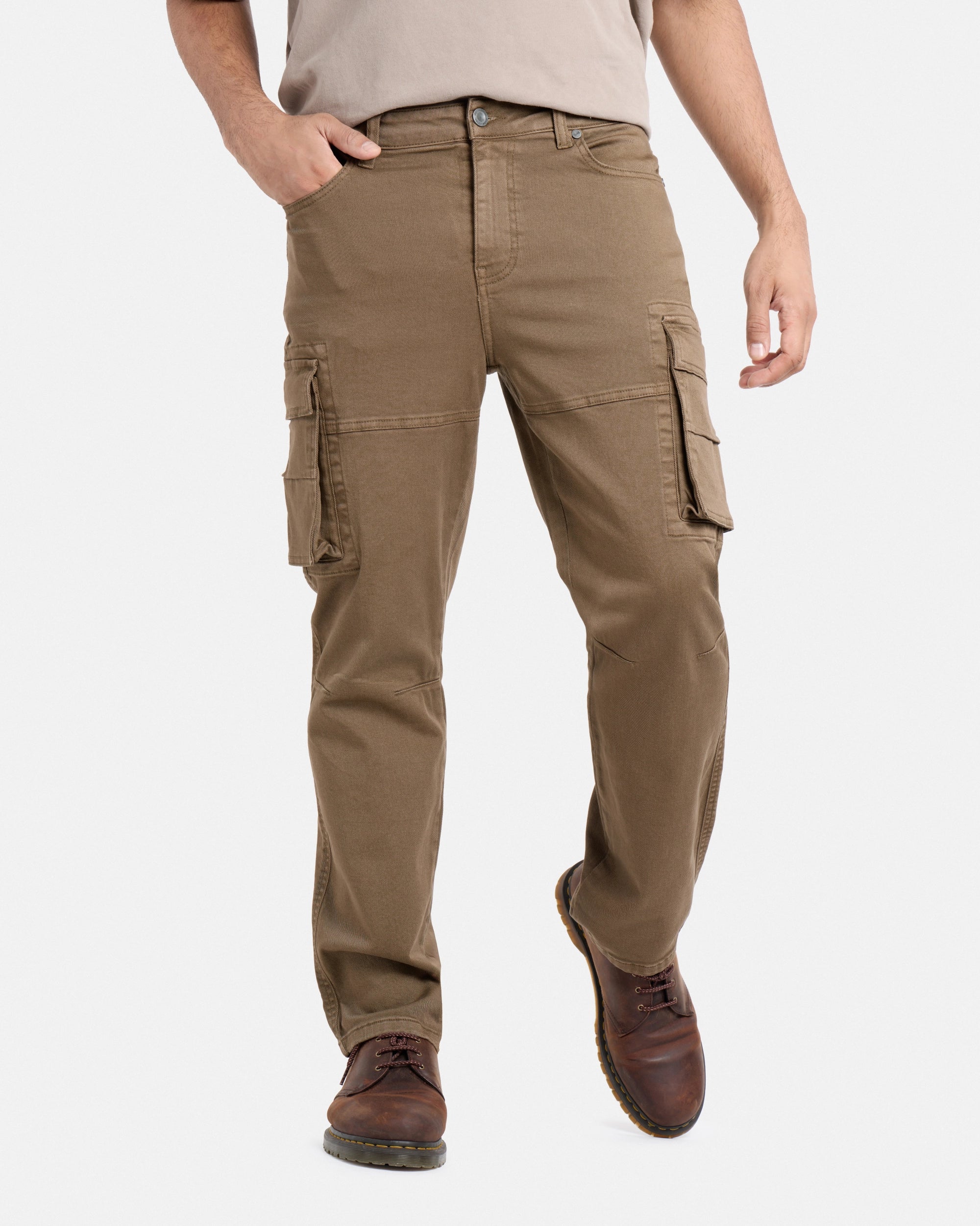 #SMPT7100584 Athletic Fit Twill Cargo Pants-thumbmail-13
