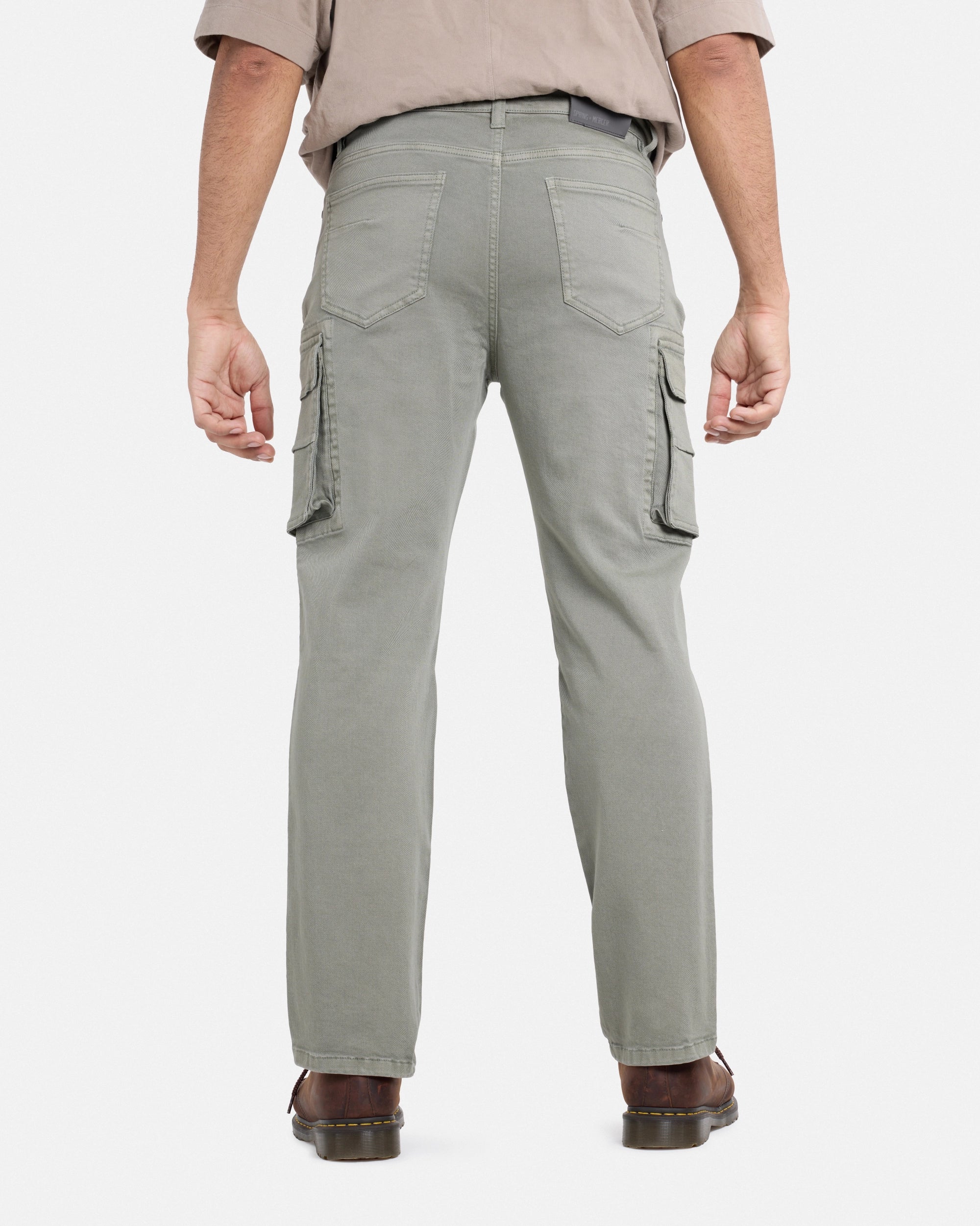#SMPT7100584 Athletic Fit Twill Cargo Pants-thumbmail-18