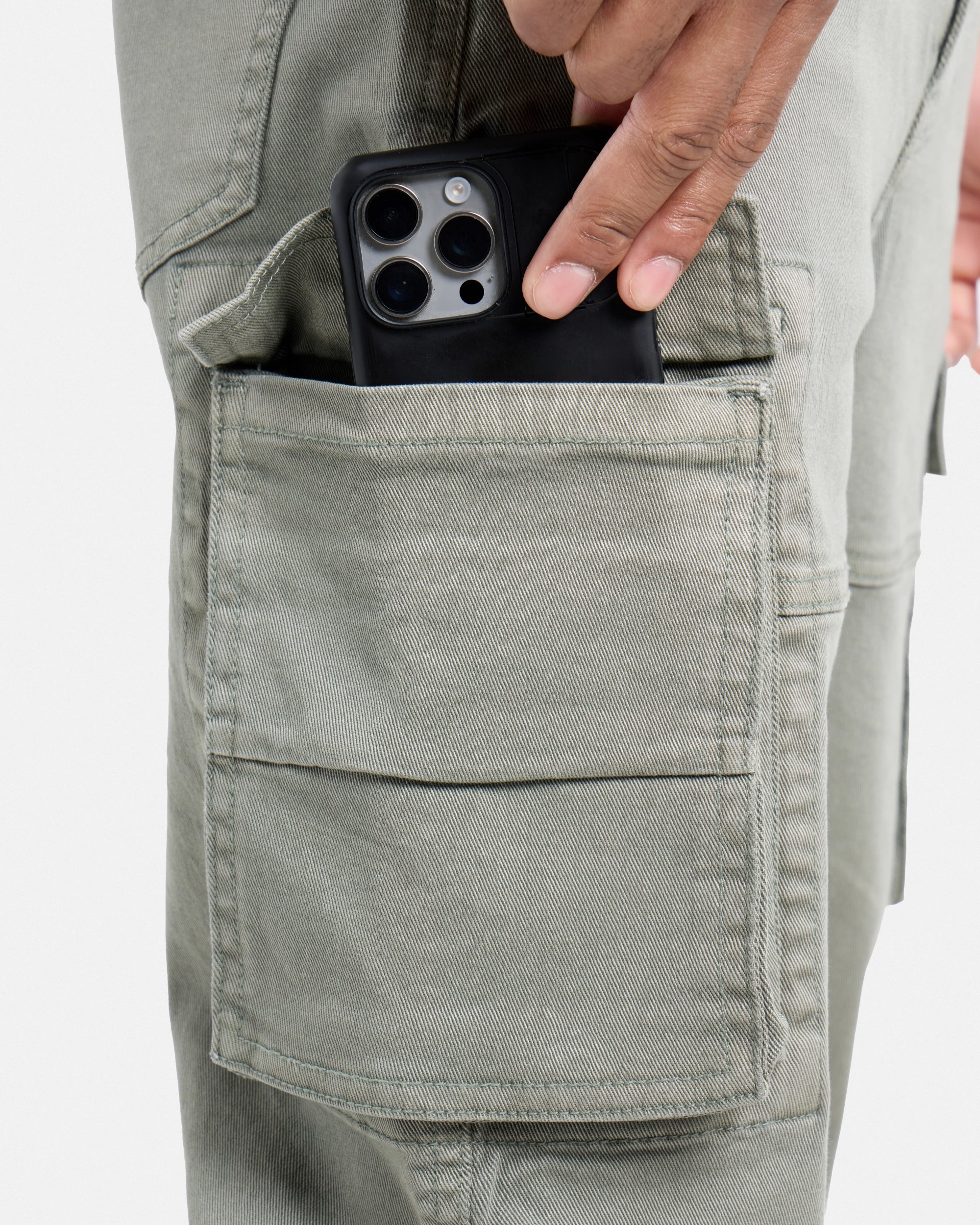 #SMPT7100584 Athletic Fit Twill Cargo Pants-thumbmail-24