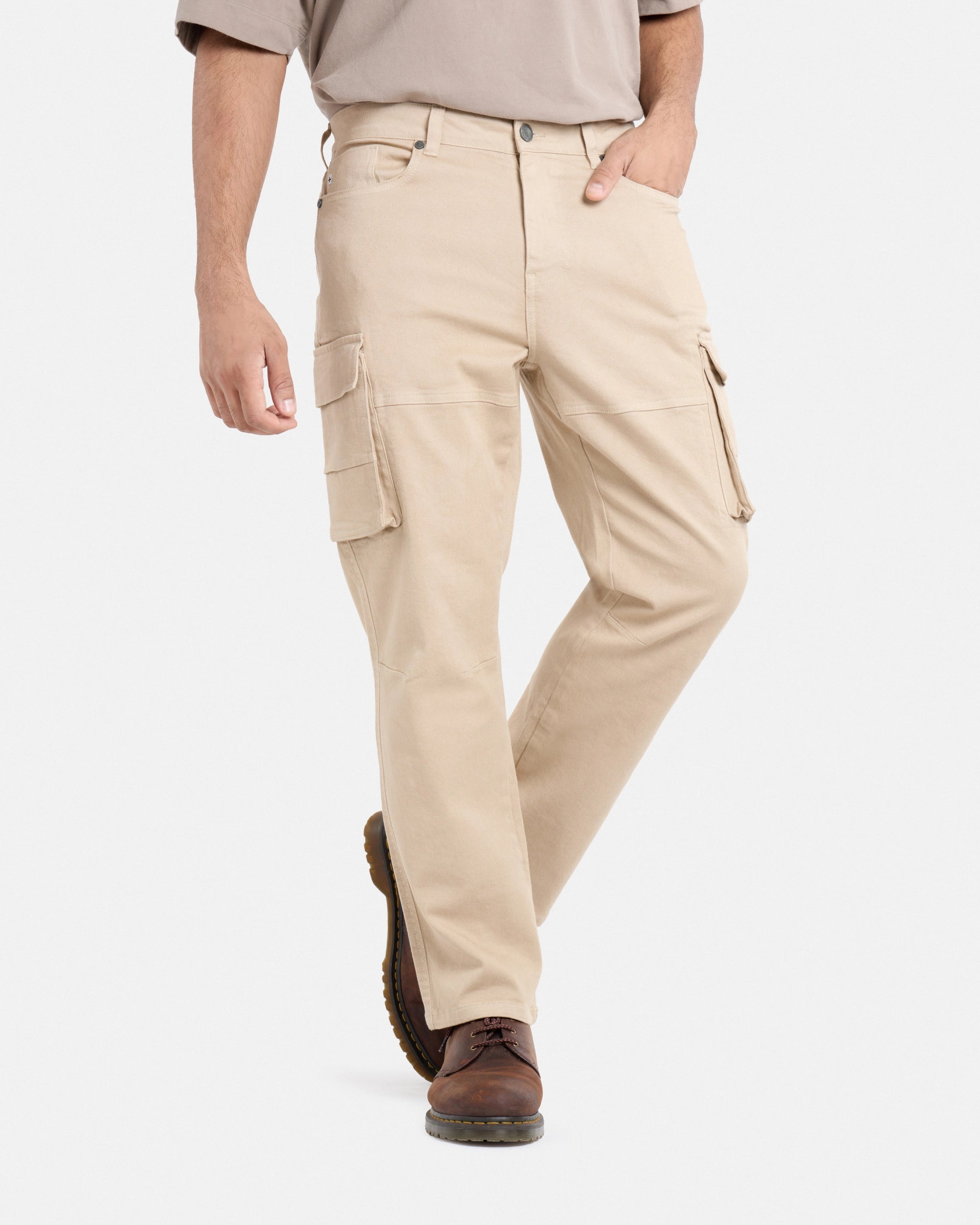 #SMPT7100584 Athletic Fit Twill Cargo Pants-thumbmail-36