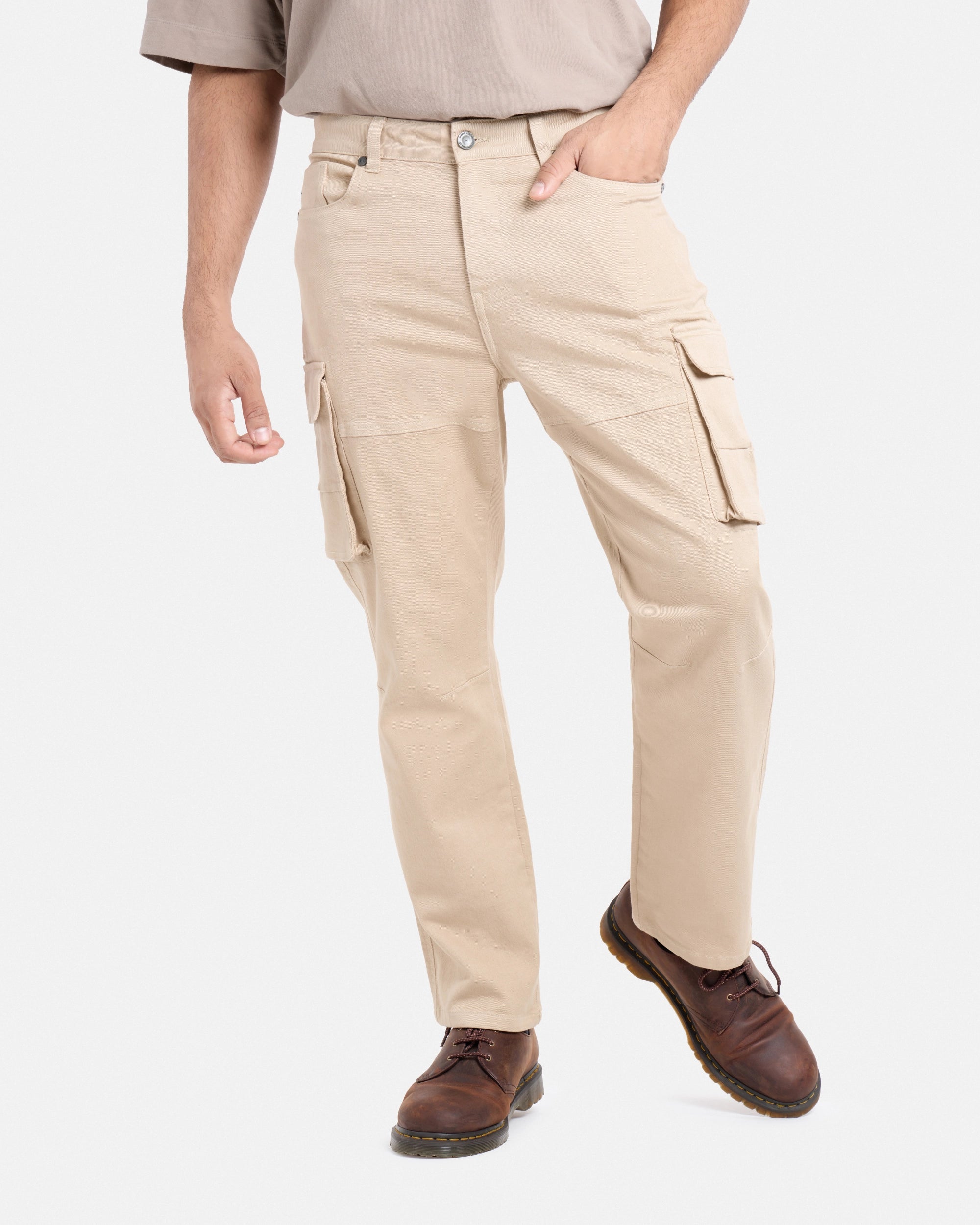 #SMPT7100584 Athletic Fit Twill Cargo Pants-thumbmail-37