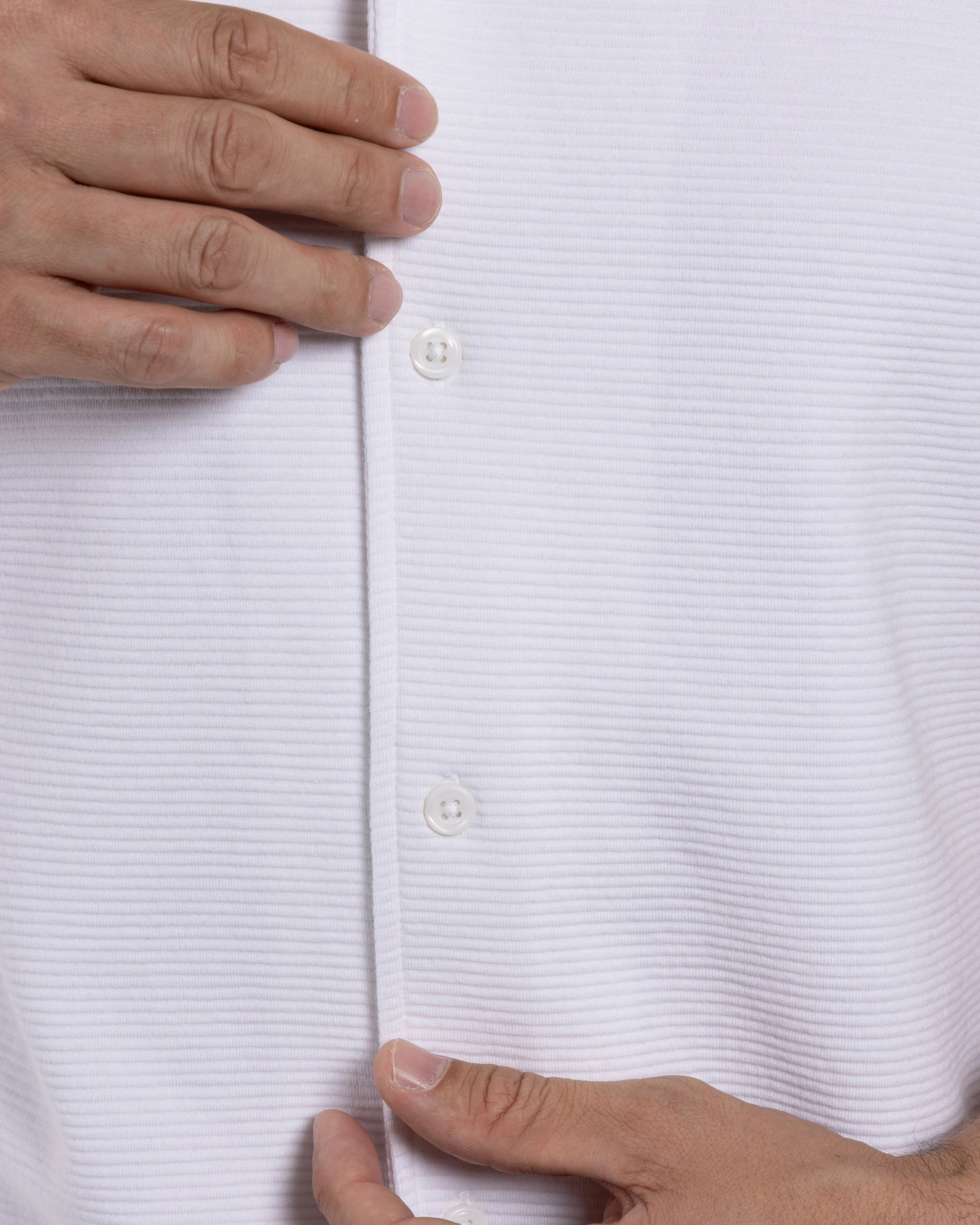 #SMTS-23353 Camp Collar Textured Terry Shirt-thumbmail-41