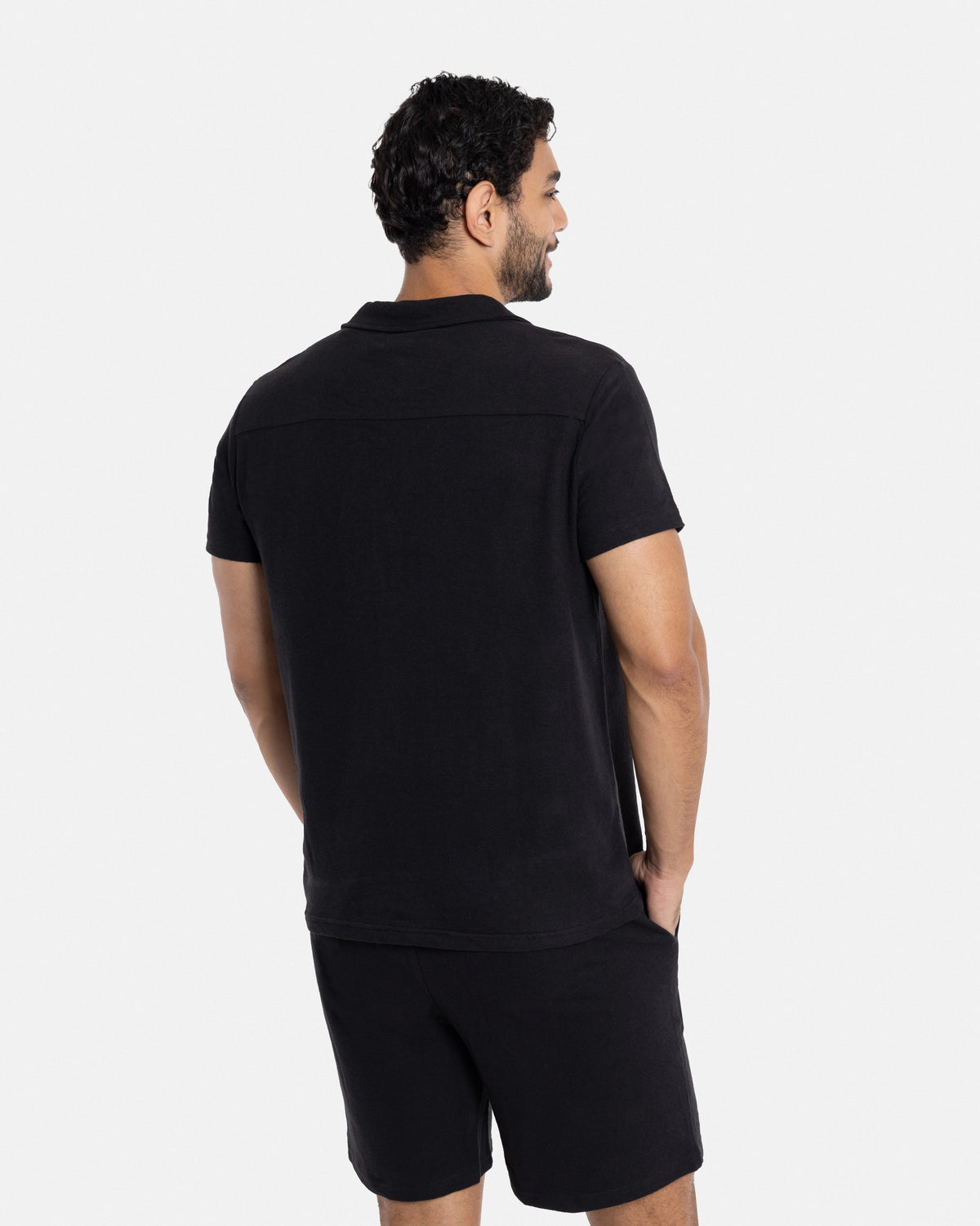 #SMTS-23355 Relaxed Terry Camp Shirt-thumbmail-40