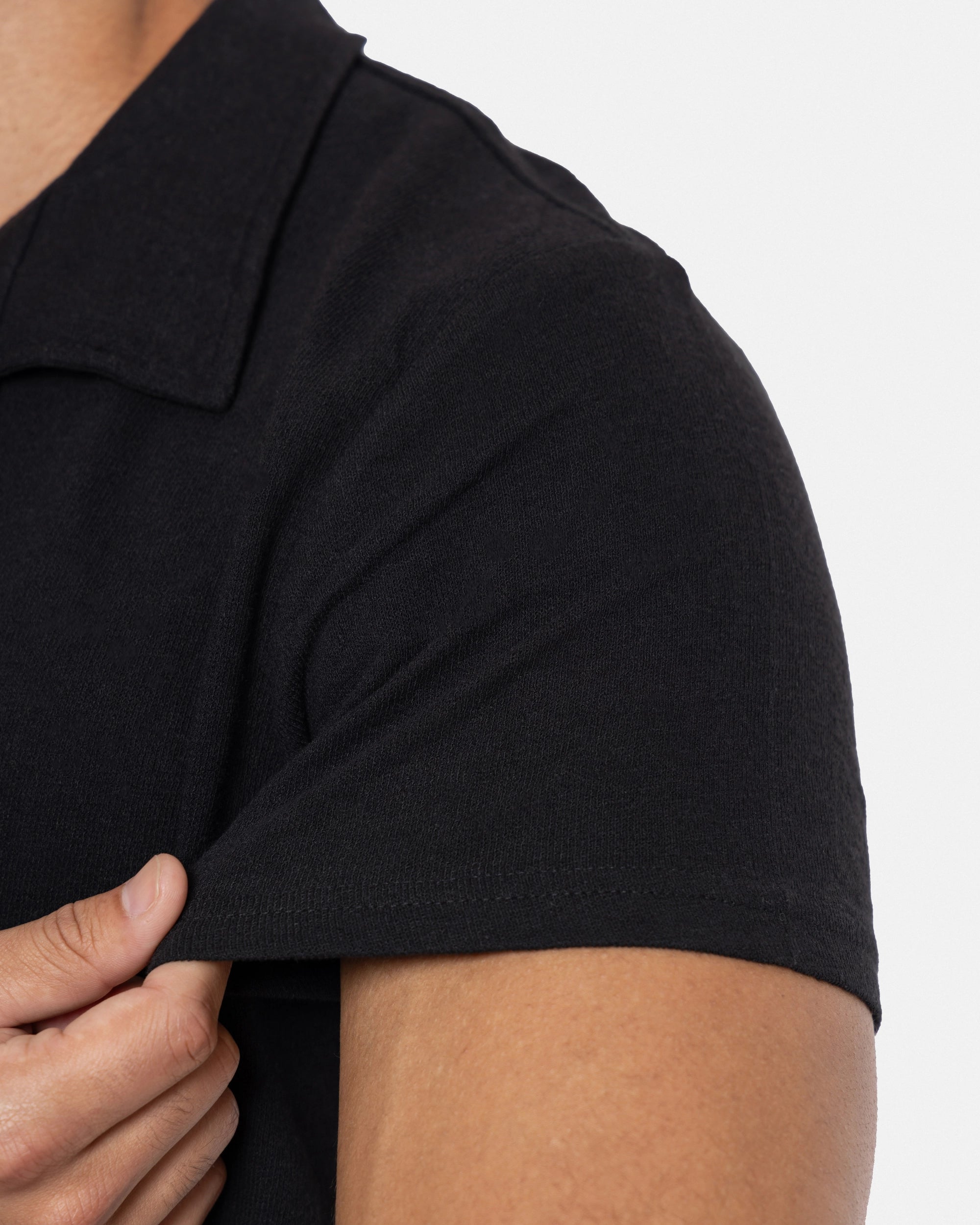 #SMTS-23355 Relaxed Terry Camp Shirt-thumbmail-45