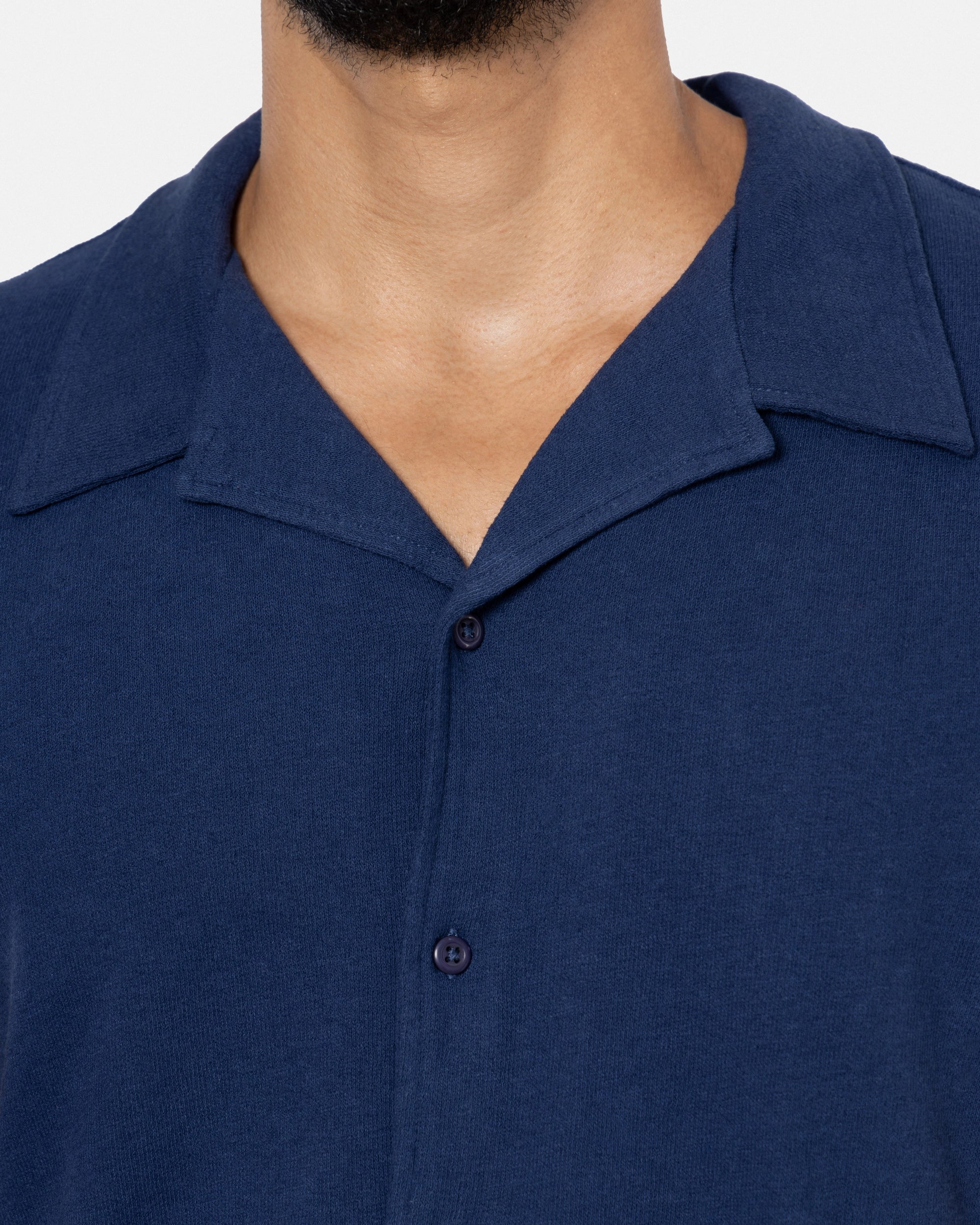 #SMTS-23355 Relaxed Terry Camp Shirt-thumbmail-25