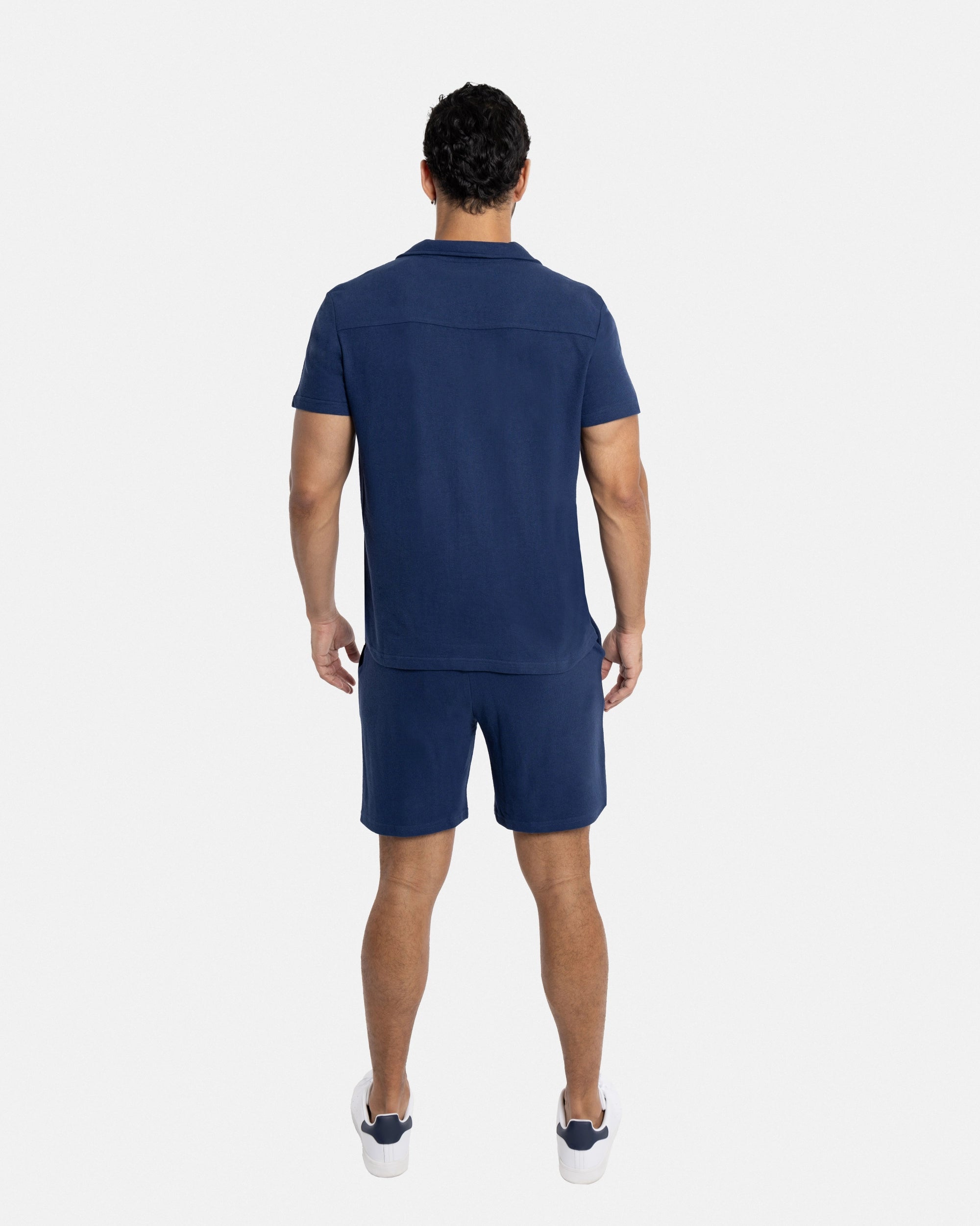 #SMTS-23355 Relaxed Terry Camp Shirt-thumbmail-29