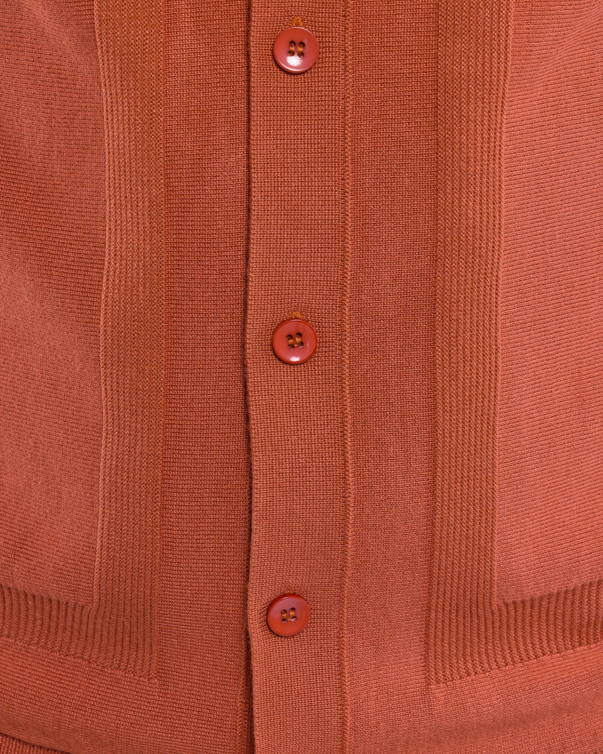 #SMW-33135 Classic Ribbed Texture Sweater Polo-thumbmail-17