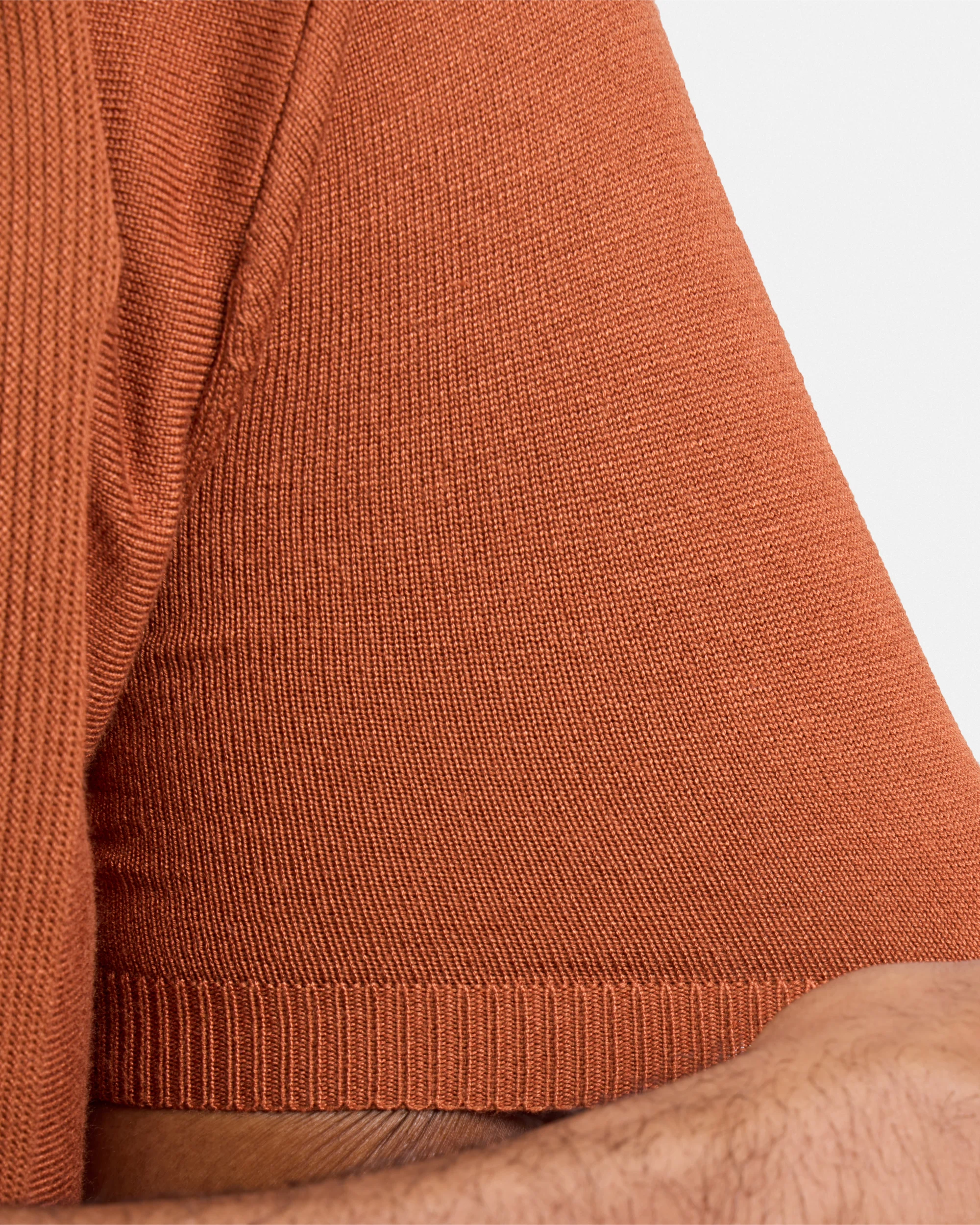 #SMW-33135 Classic Ribbed Texture Sweater Polo-thumbmail-16