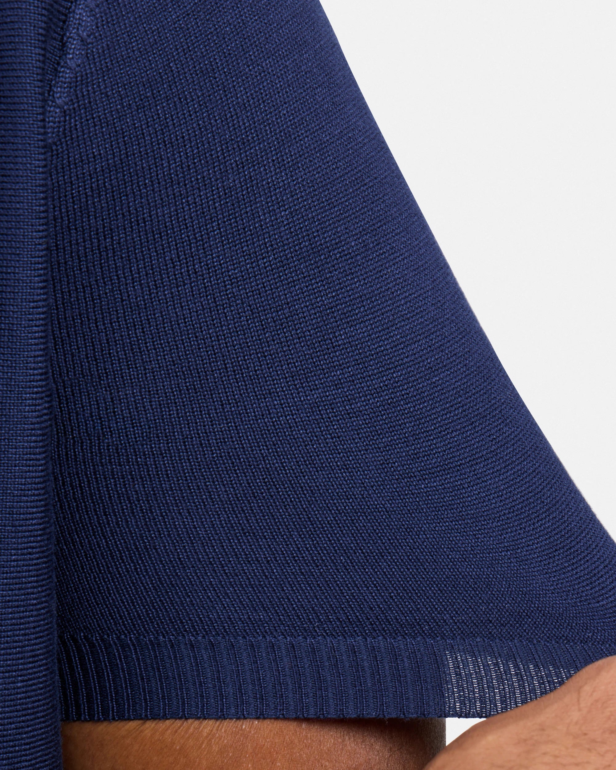 #SMW-33135 Classic Ribbed Texture Sweater Polo-thumbmail-41