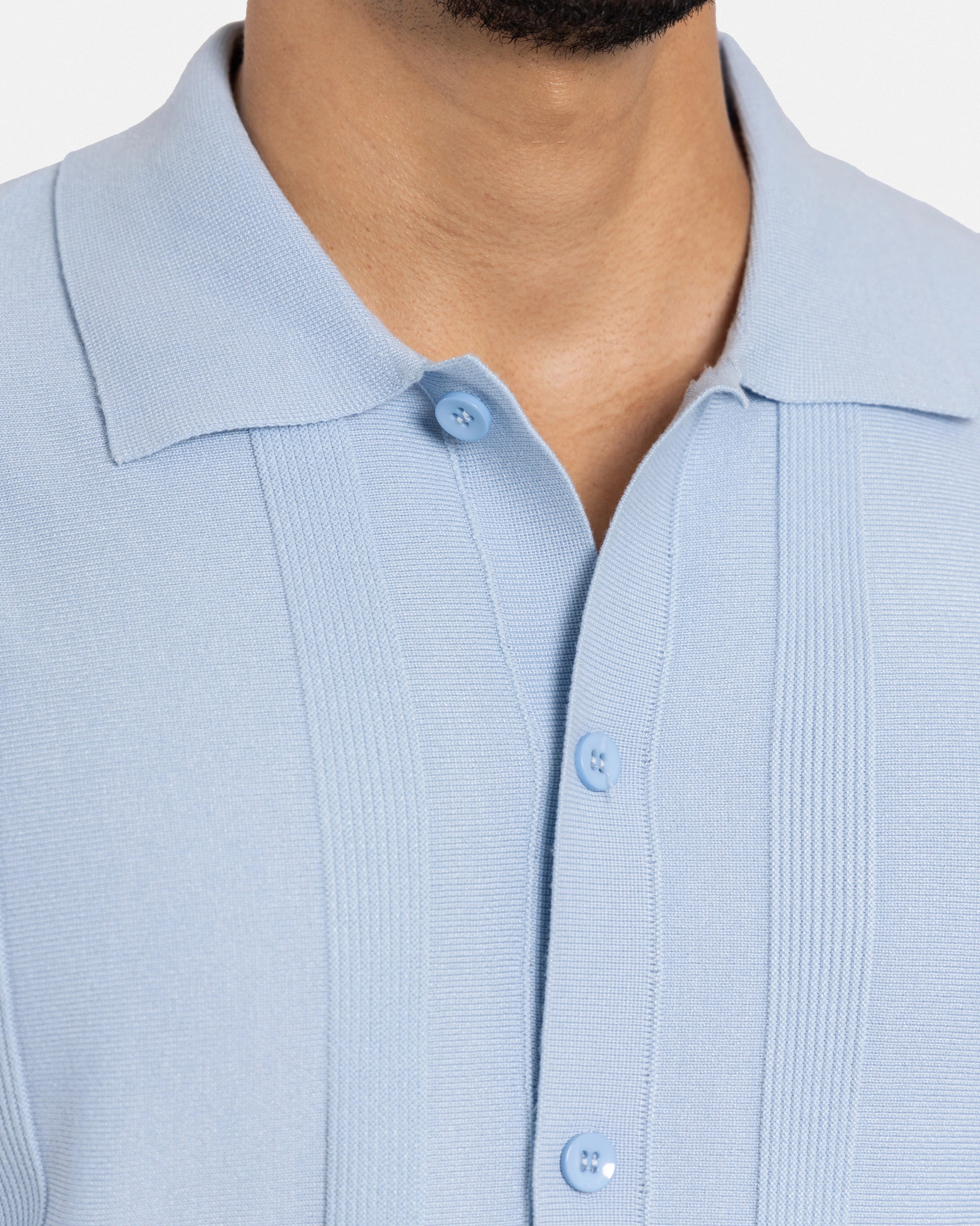 #SMW-33135 Classic Ribbed Texture Sweater Polo-thumbmail-68