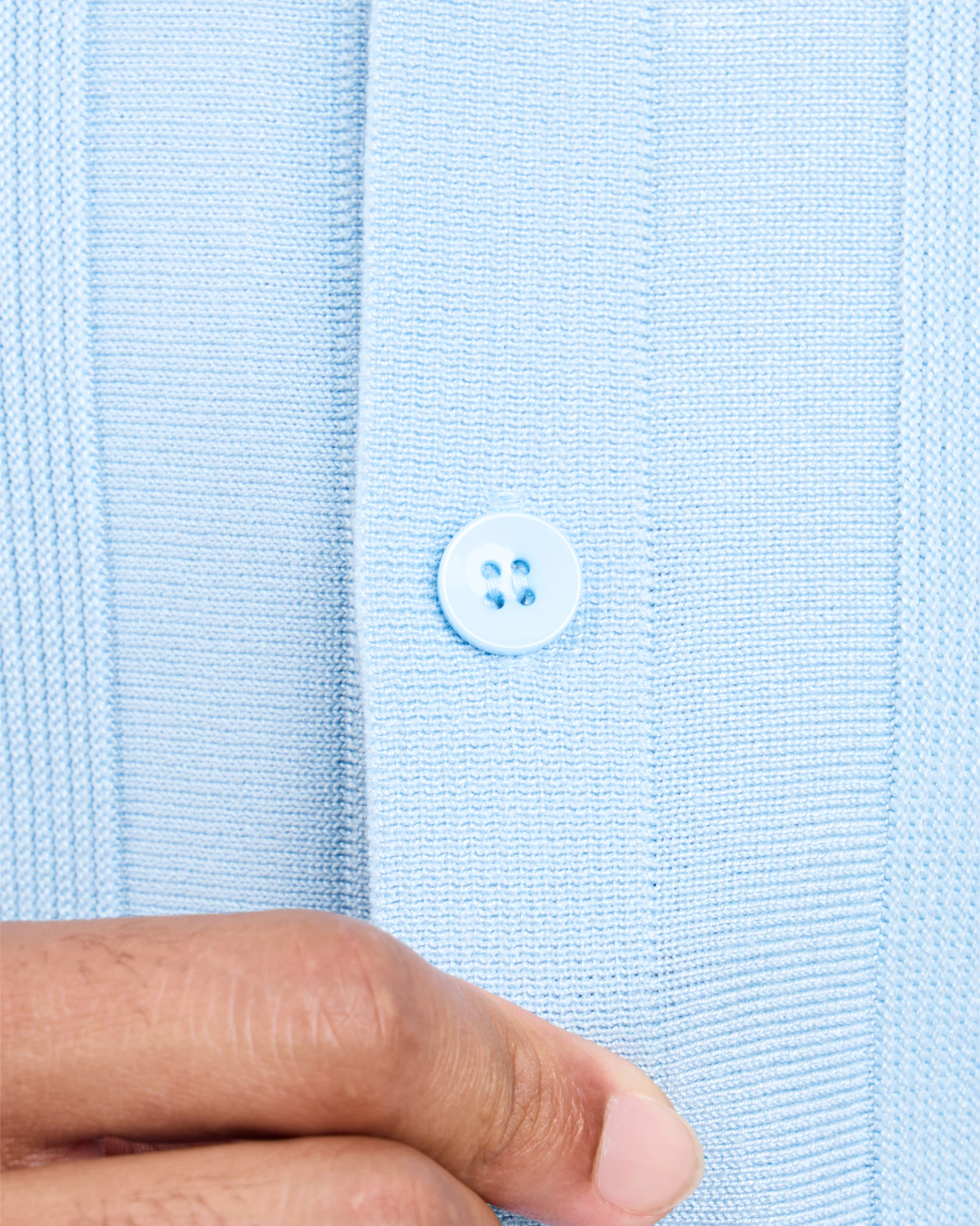 #SMW-33135 Classic Ribbed Texture Sweater Polo-thumbmail-65