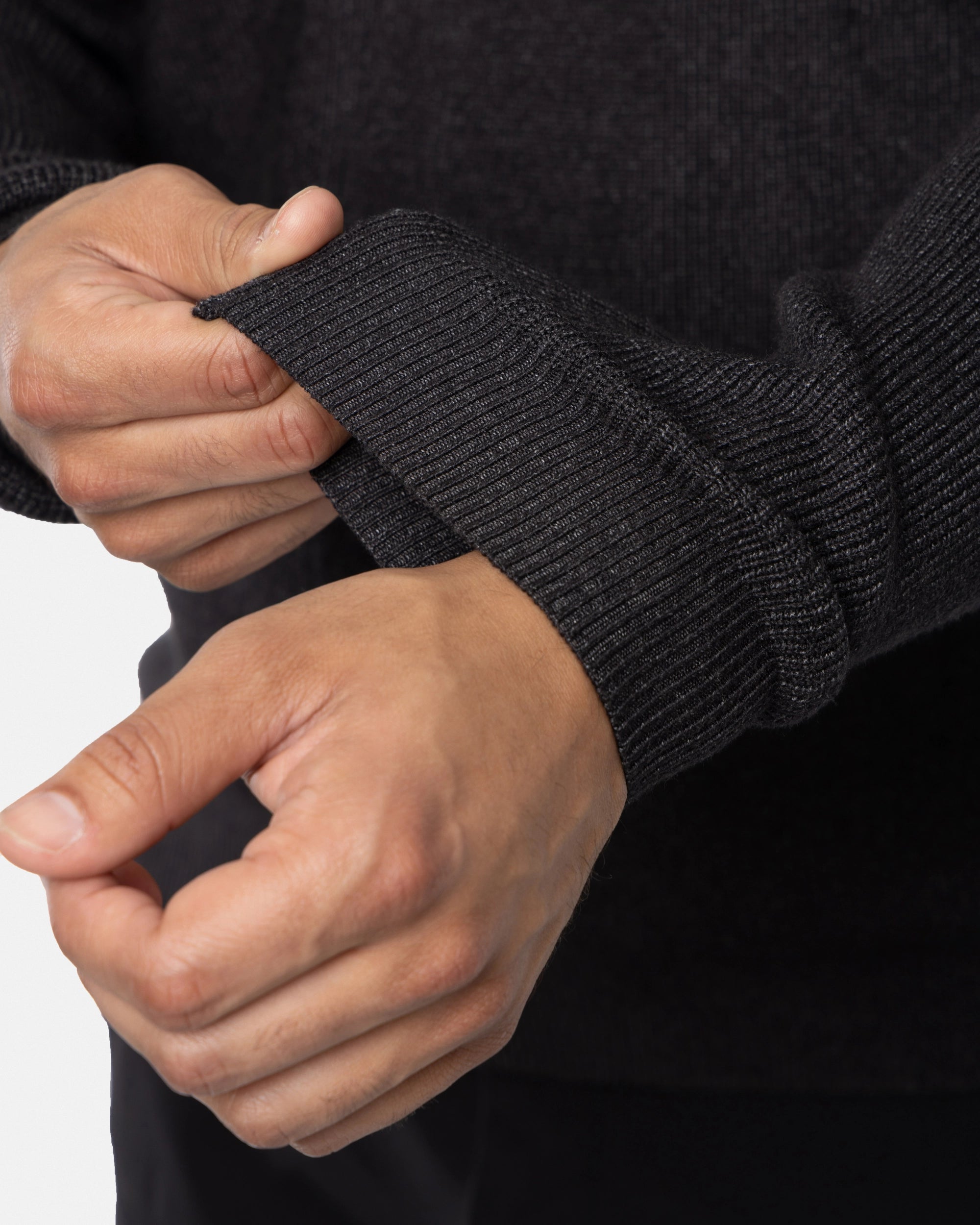 #SMW-34010 Ribbed Crew Neck Sweater-thumbmail-23