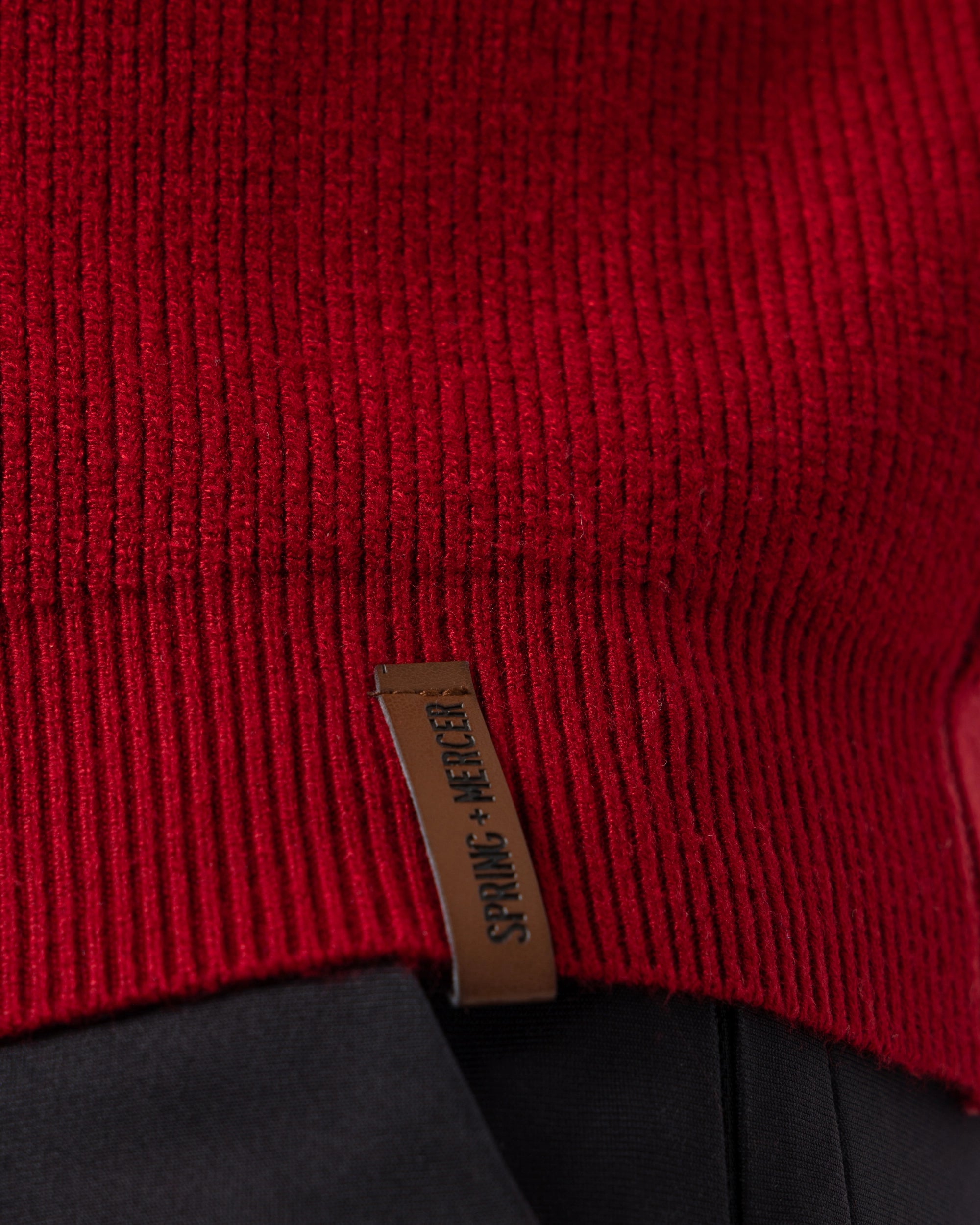 #SMW-34010 Ribbed Crew Neck Sweater-thumbmail-32