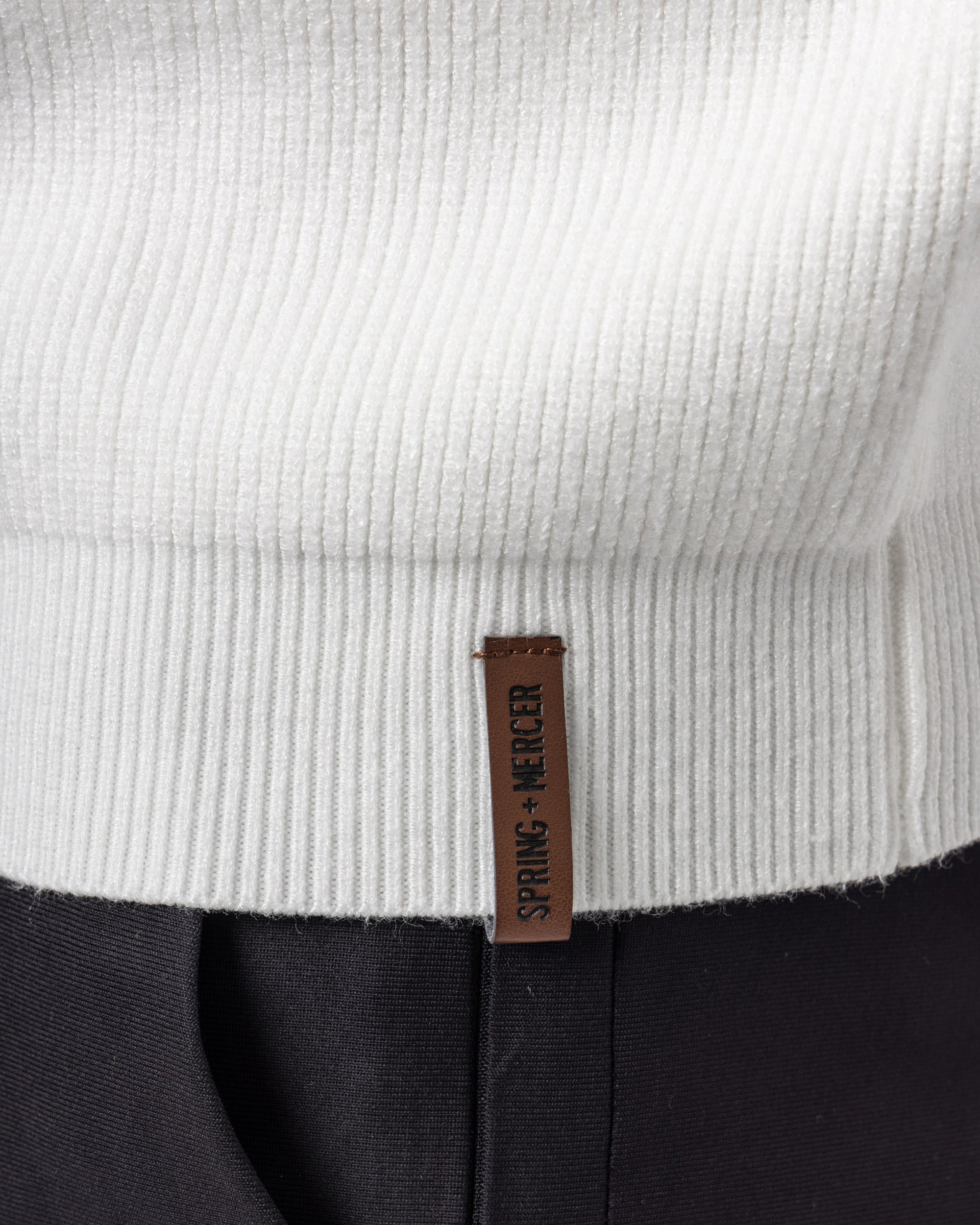 #SMW-34010 Ribbed Crew Neck Sweater-thumbmail-64