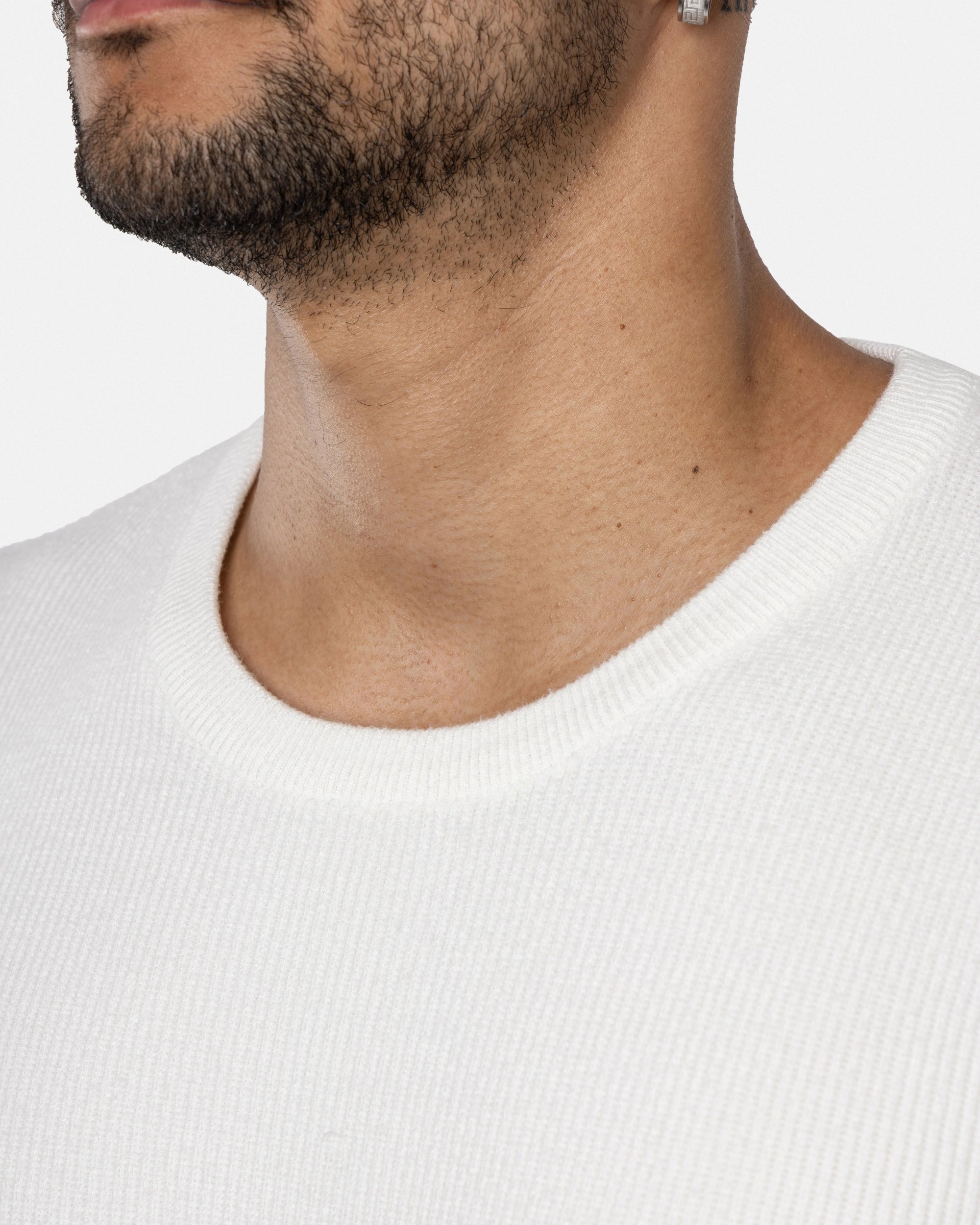 #SMW-34010 Ribbed Crew Neck Sweater-thumbmail-62