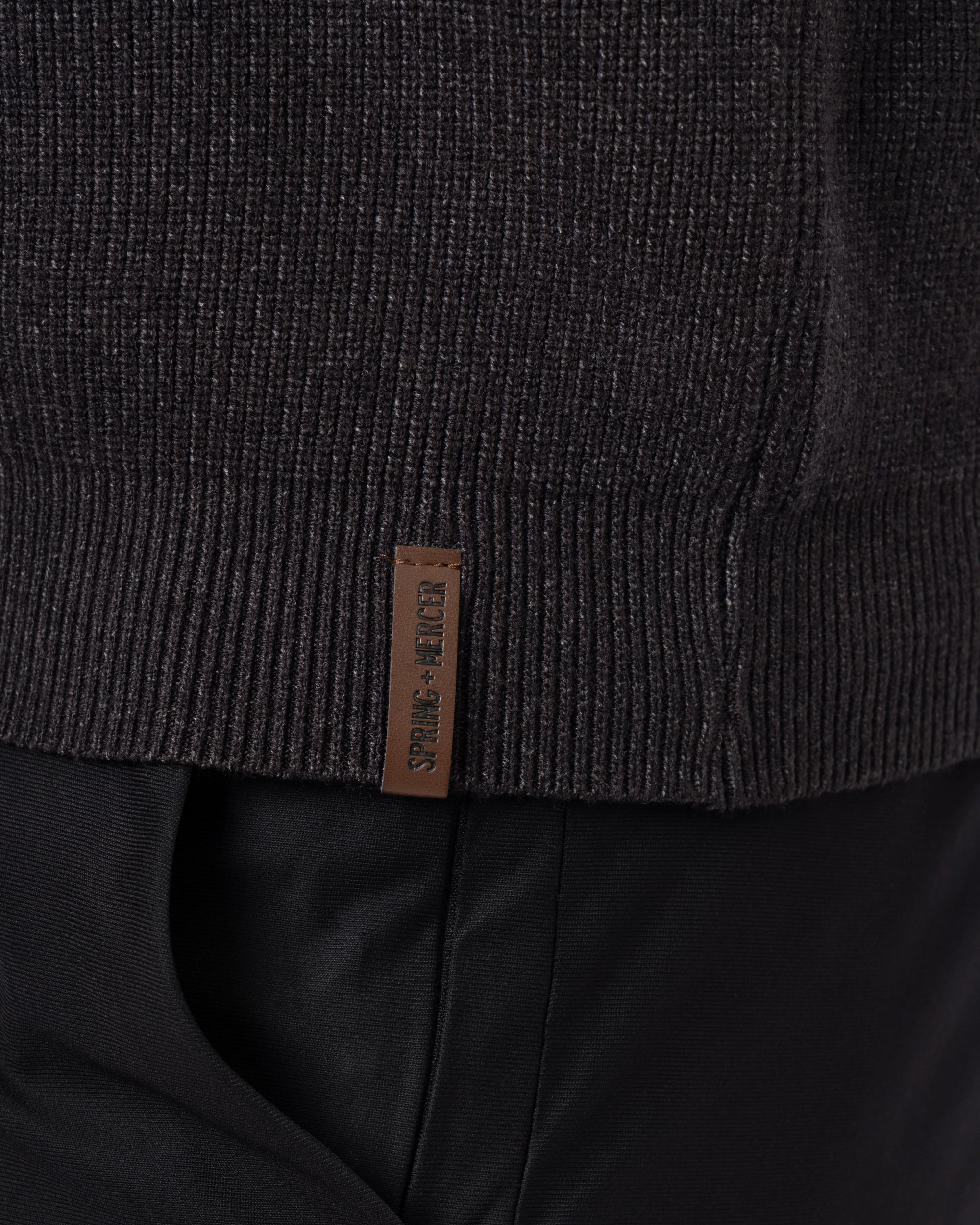 #SMW-34013 Ribbed Turtle Neck Sweater-thumbmail-24