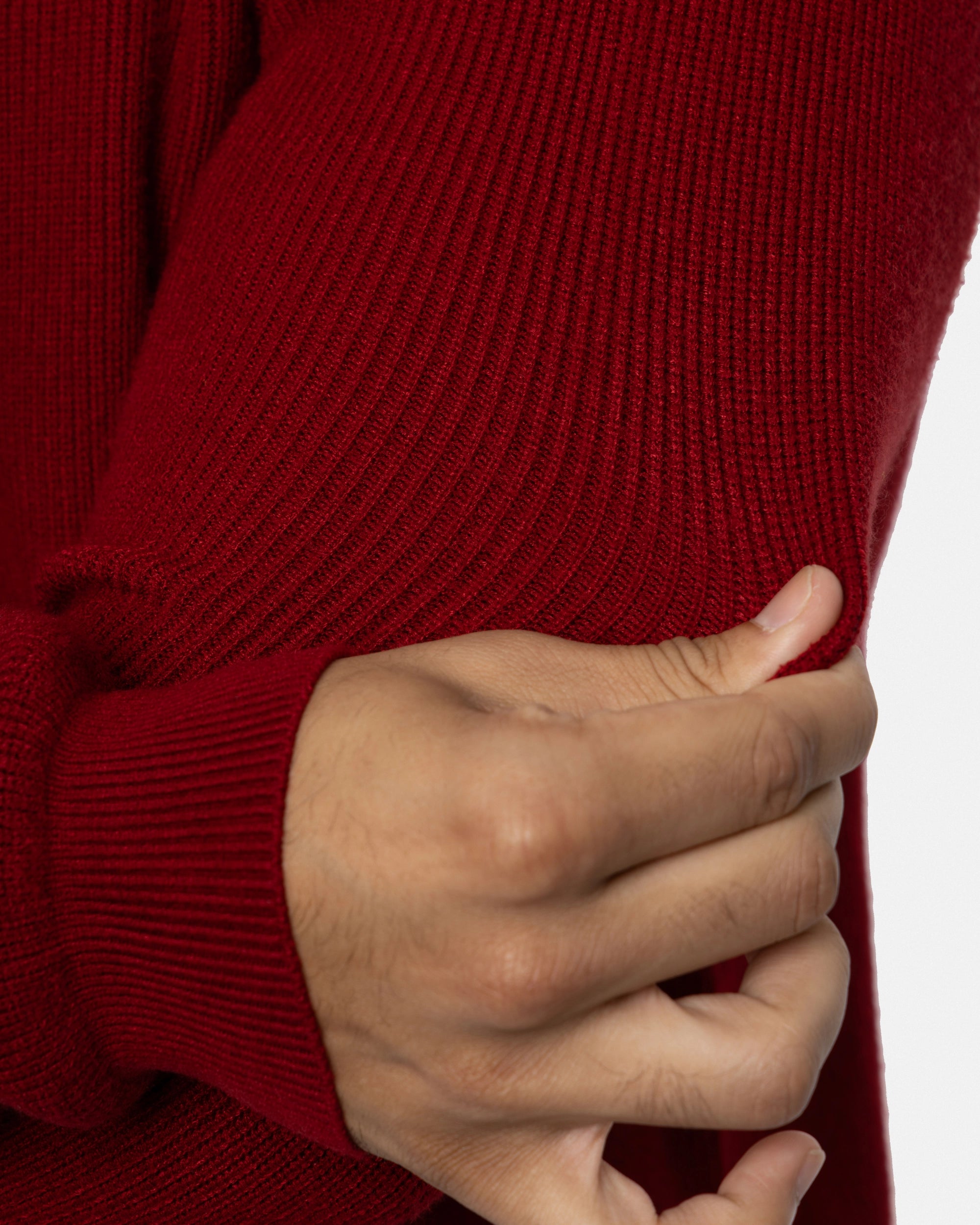 #SMW-34013 Ribbed Turtle Neck Sweater-thumbmail-40