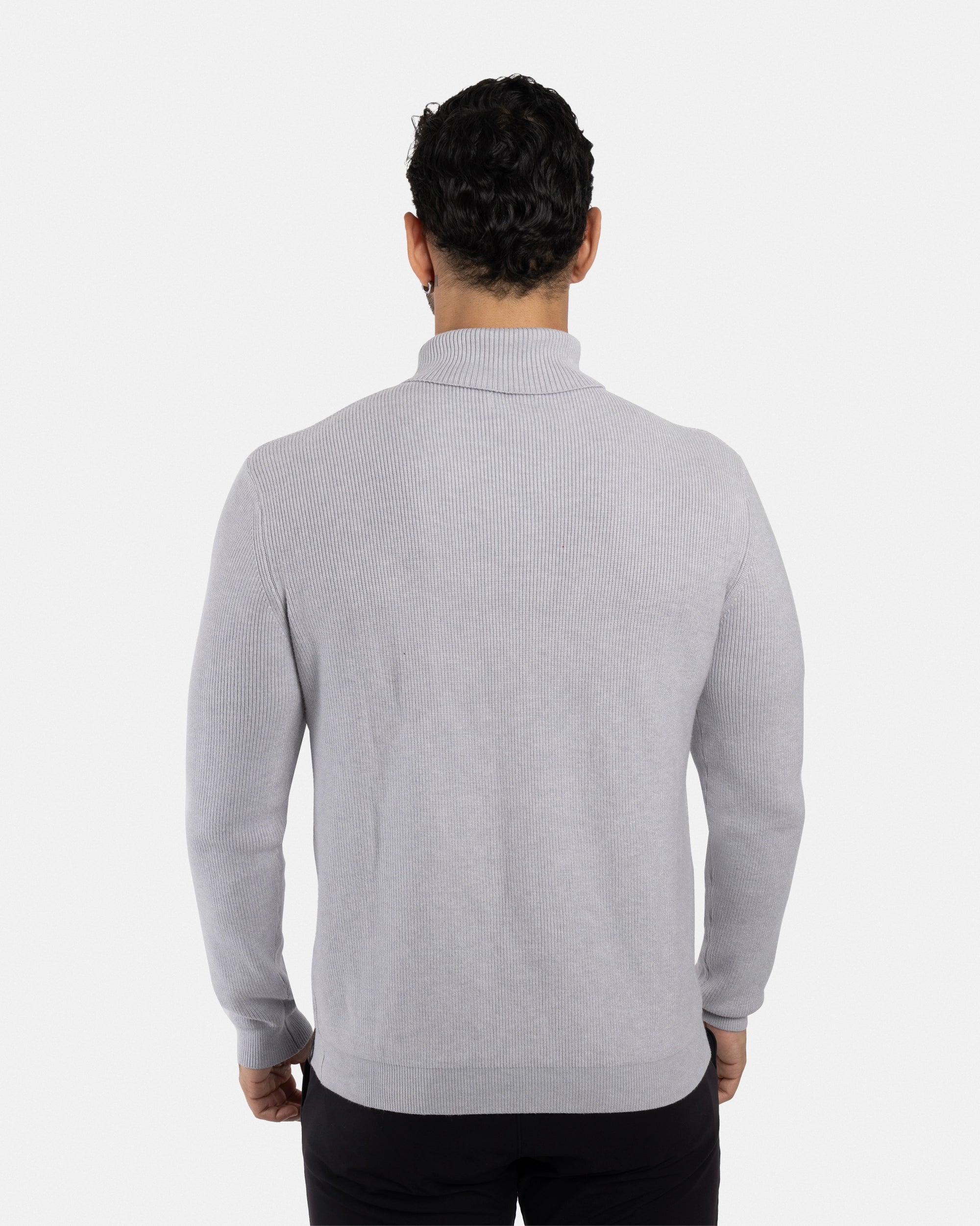#SMW-34013 Ribbed Turtle Neck Sweater-thumbmail-42