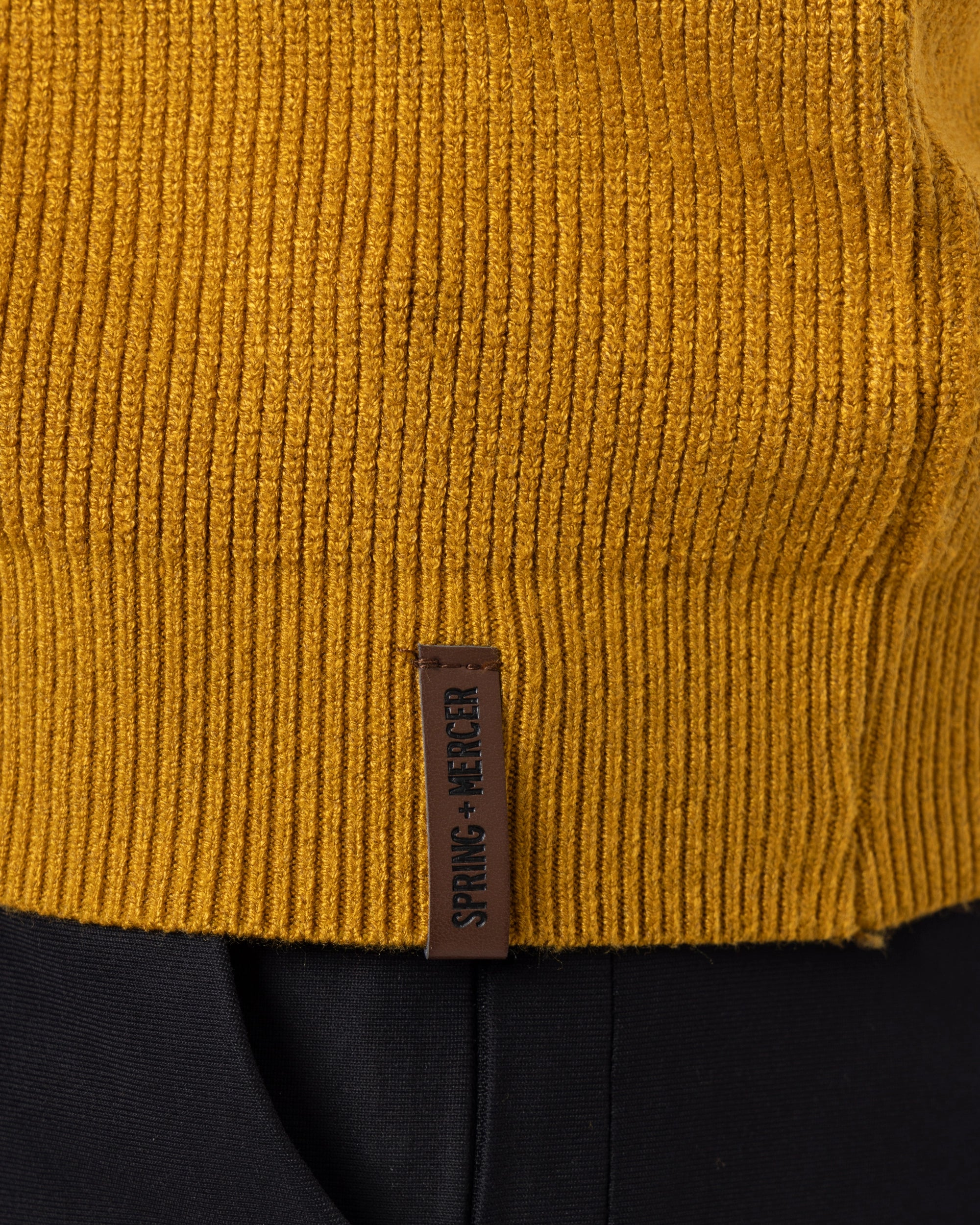#SMW-34013 Ribbed Turtle Neck Sweater-thumbmail-56