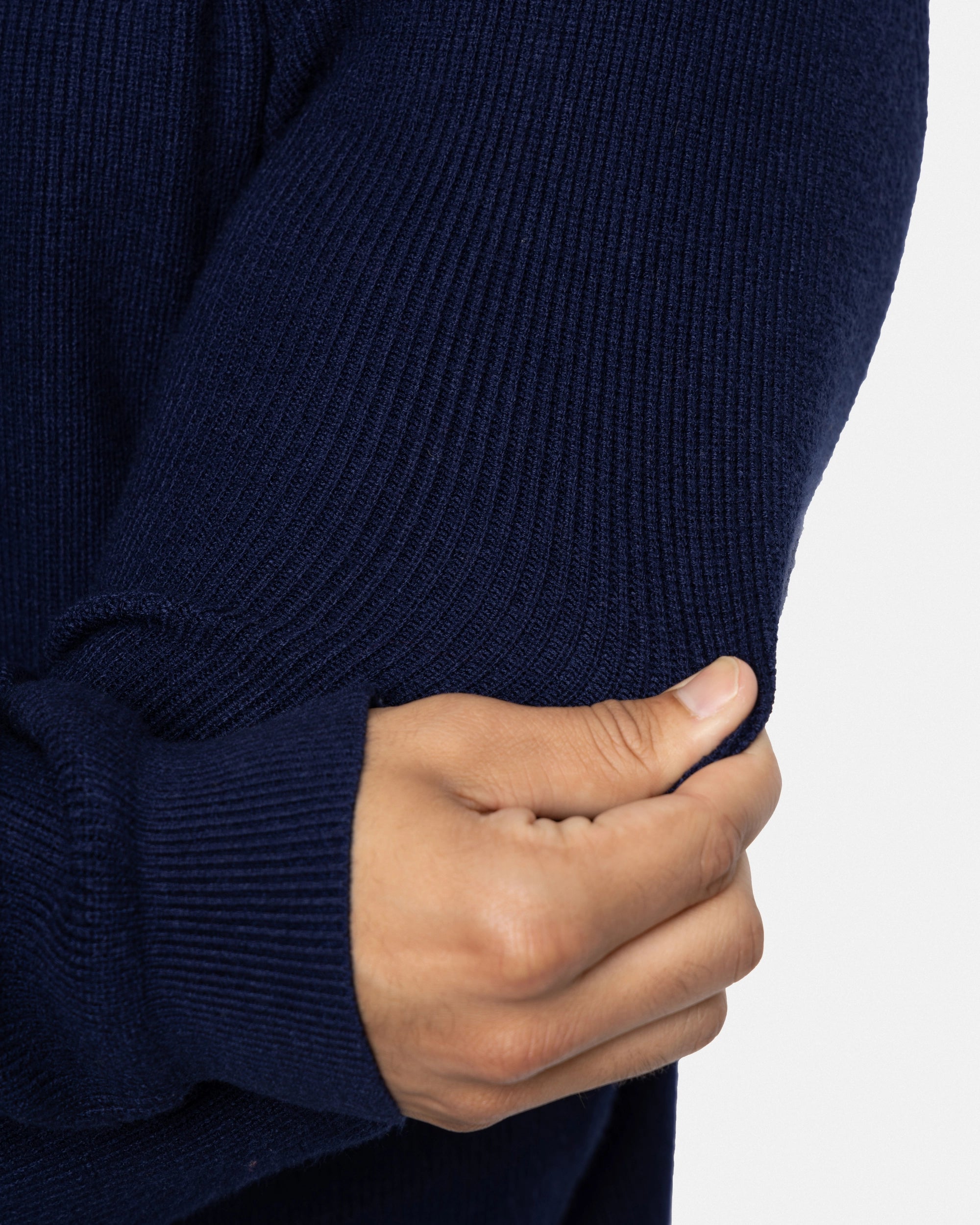 #SMW-34013 Ribbed Turtle Neck Sweater-thumbmail-64