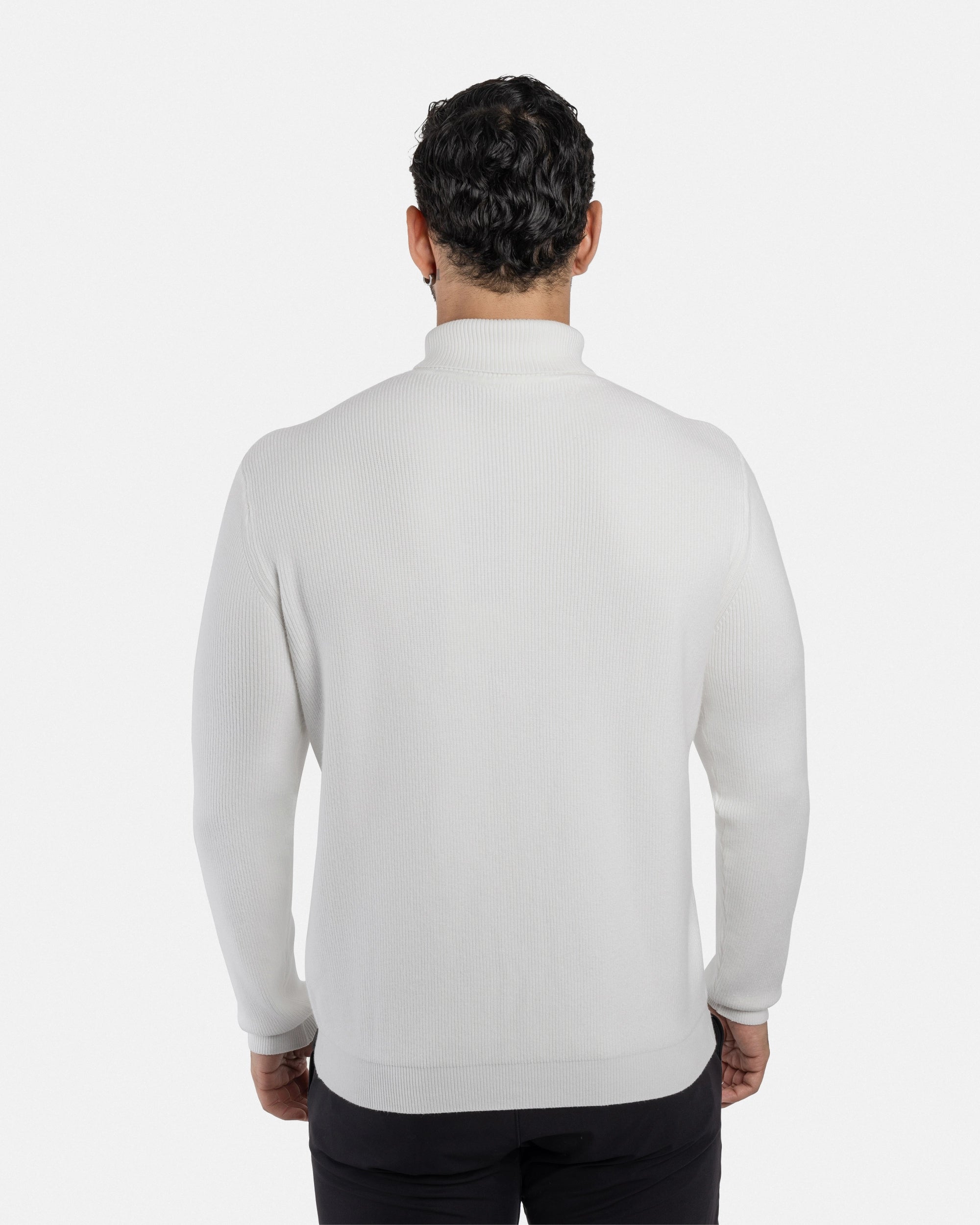 #SMW-34013 Ribbed Turtle Neck Sweater-thumbmail-66