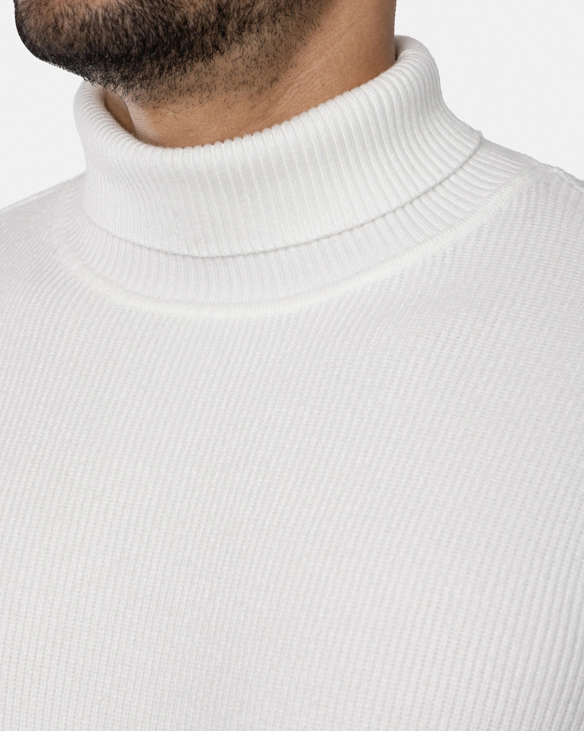 #SMW-34013 Ribbed Turtle Neck Sweater-thumbmail-70