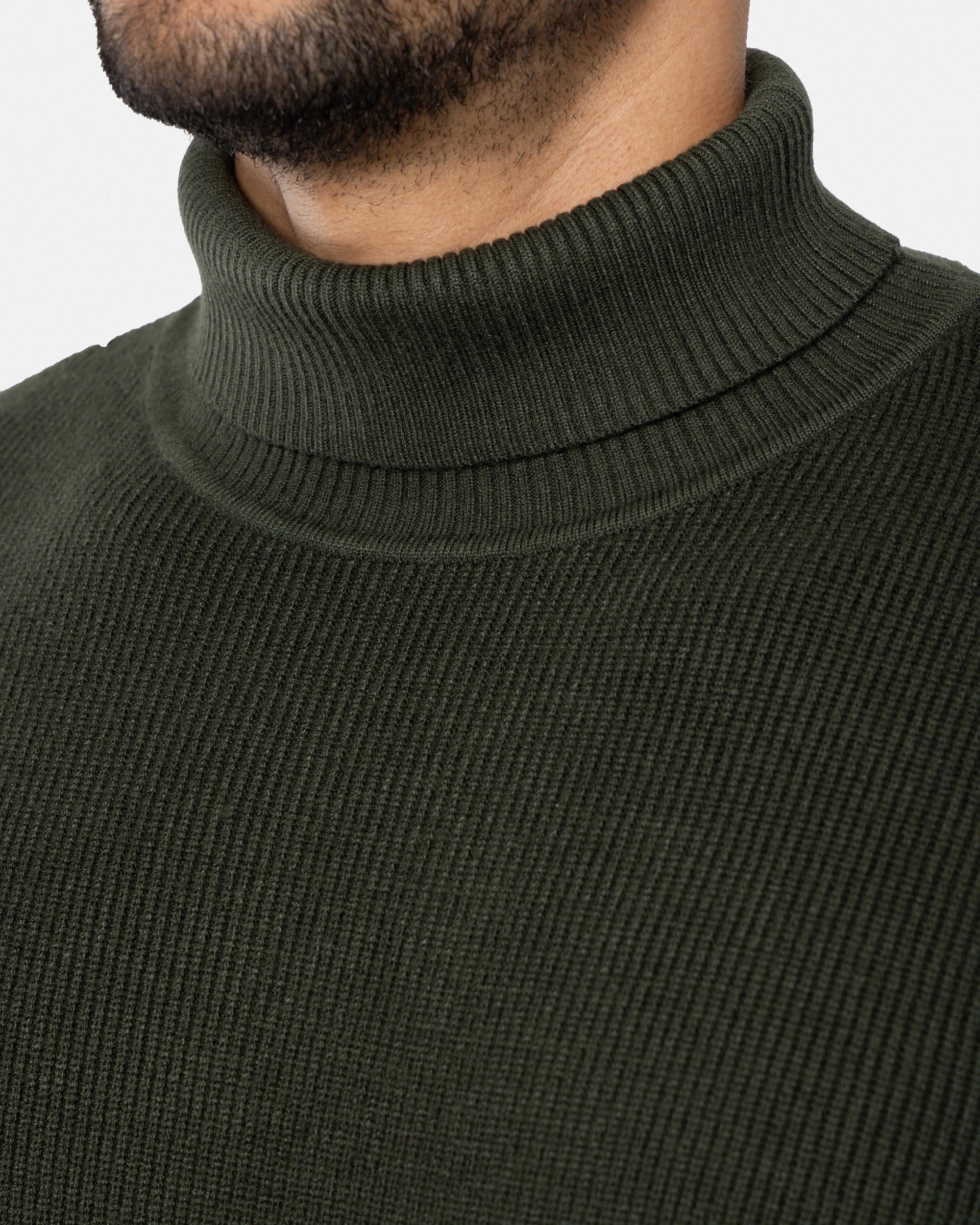 #SMW-34013 Ribbed Turtle Neck Sweater-thumbmail-78