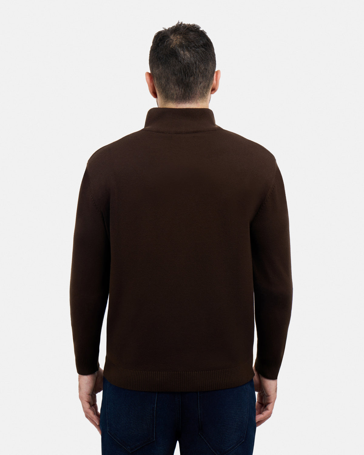 #SMW-34014 Quarter Zip Mock Neck Sweater-thumbmail-64
