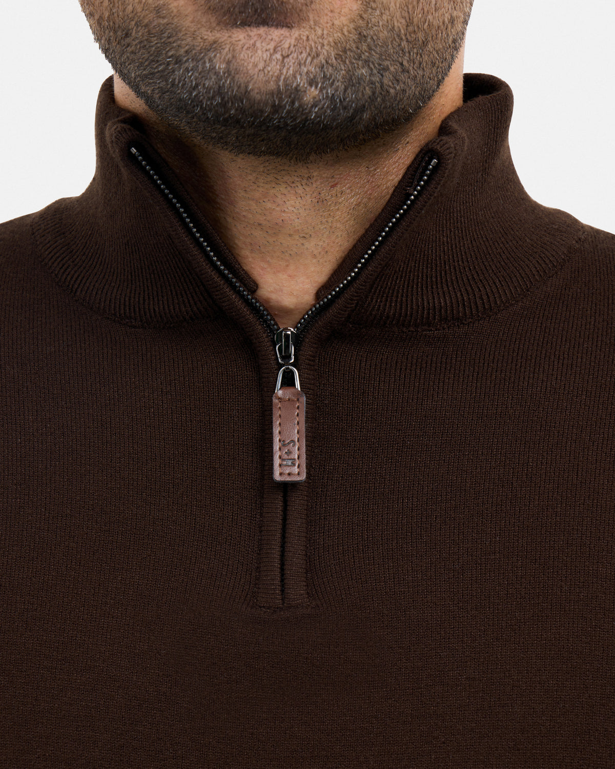 #SMW-34014 Quarter Zip Mock Neck Sweater-thumbmail-68