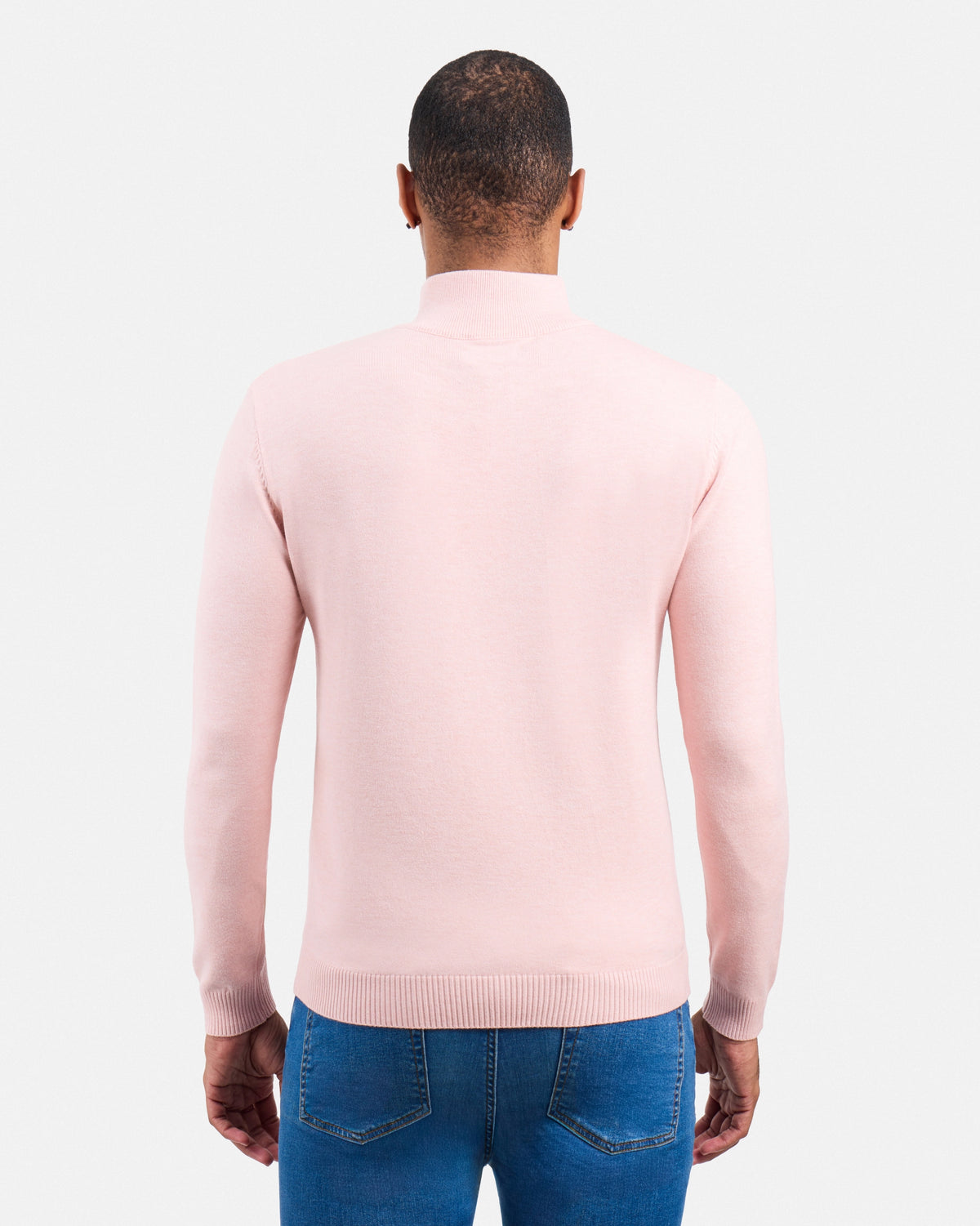 #SMW-34014 Quarter Zip Mock Neck Sweater-thumbmail-78