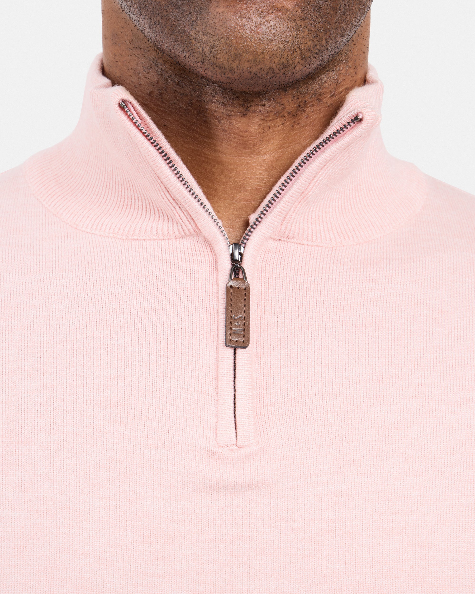 #SMW-34014 Quarter Zip Mock Neck Sweater-thumbmail-82