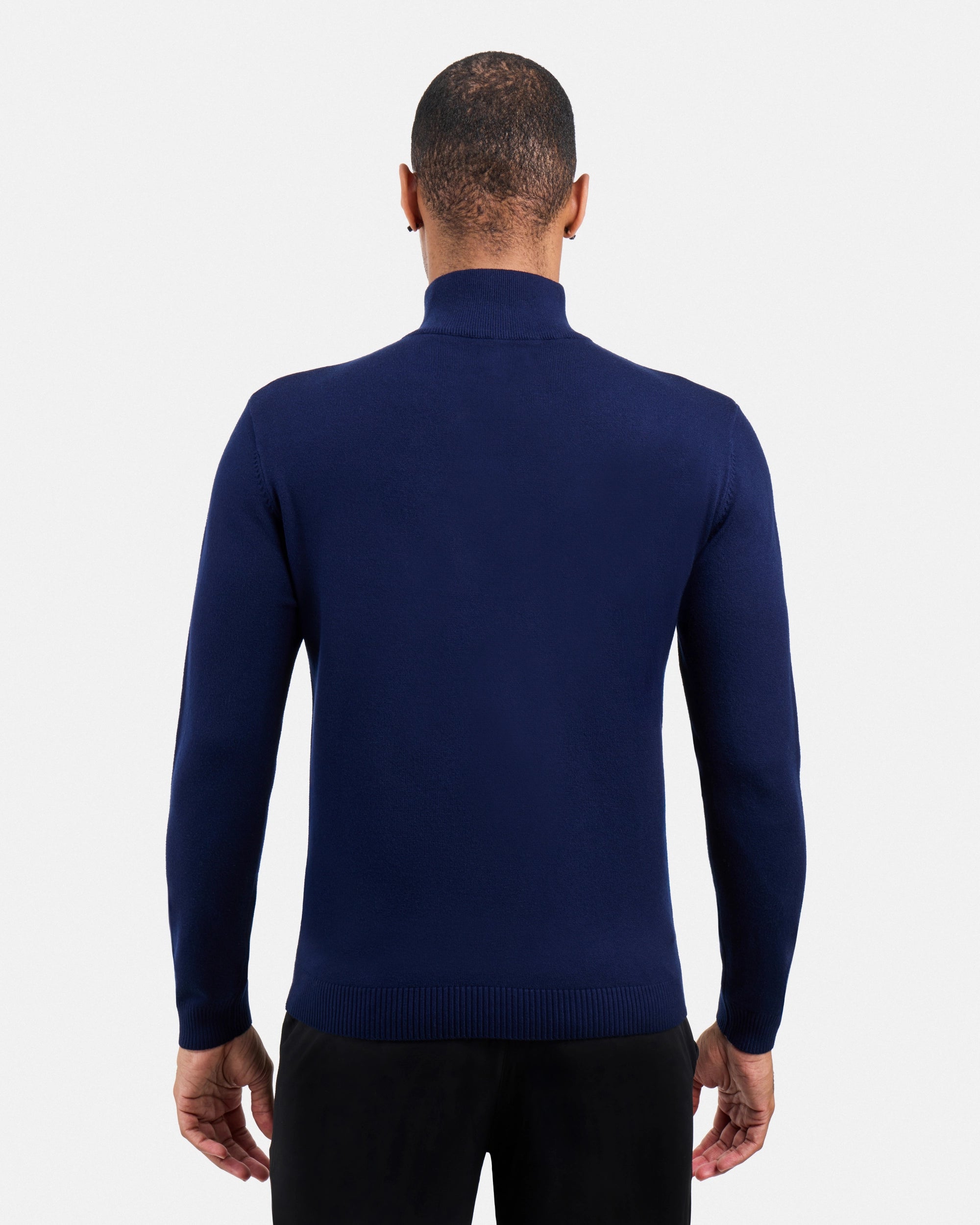 #SMW-34014 Quarter Zip Mock Neck Sweater-thumbmail-26
