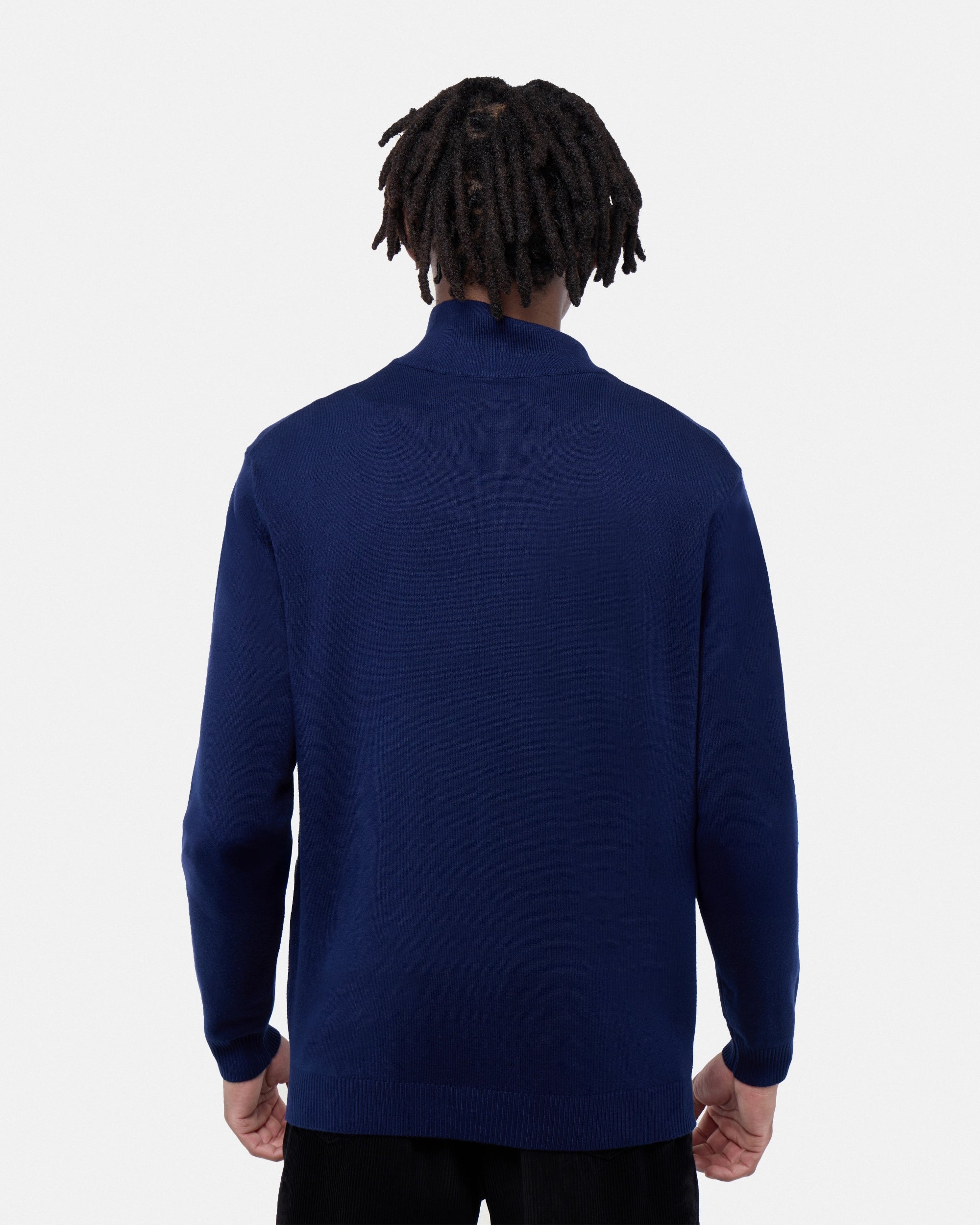 #SMW-34014 Quarter Zip Mock Neck Sweater-thumbmail-29