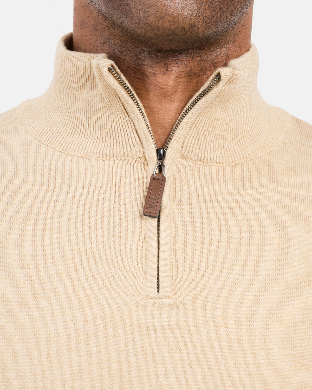 #SMW-34014 Quarter Zip Mock Neck Sweater-thumbmail-89