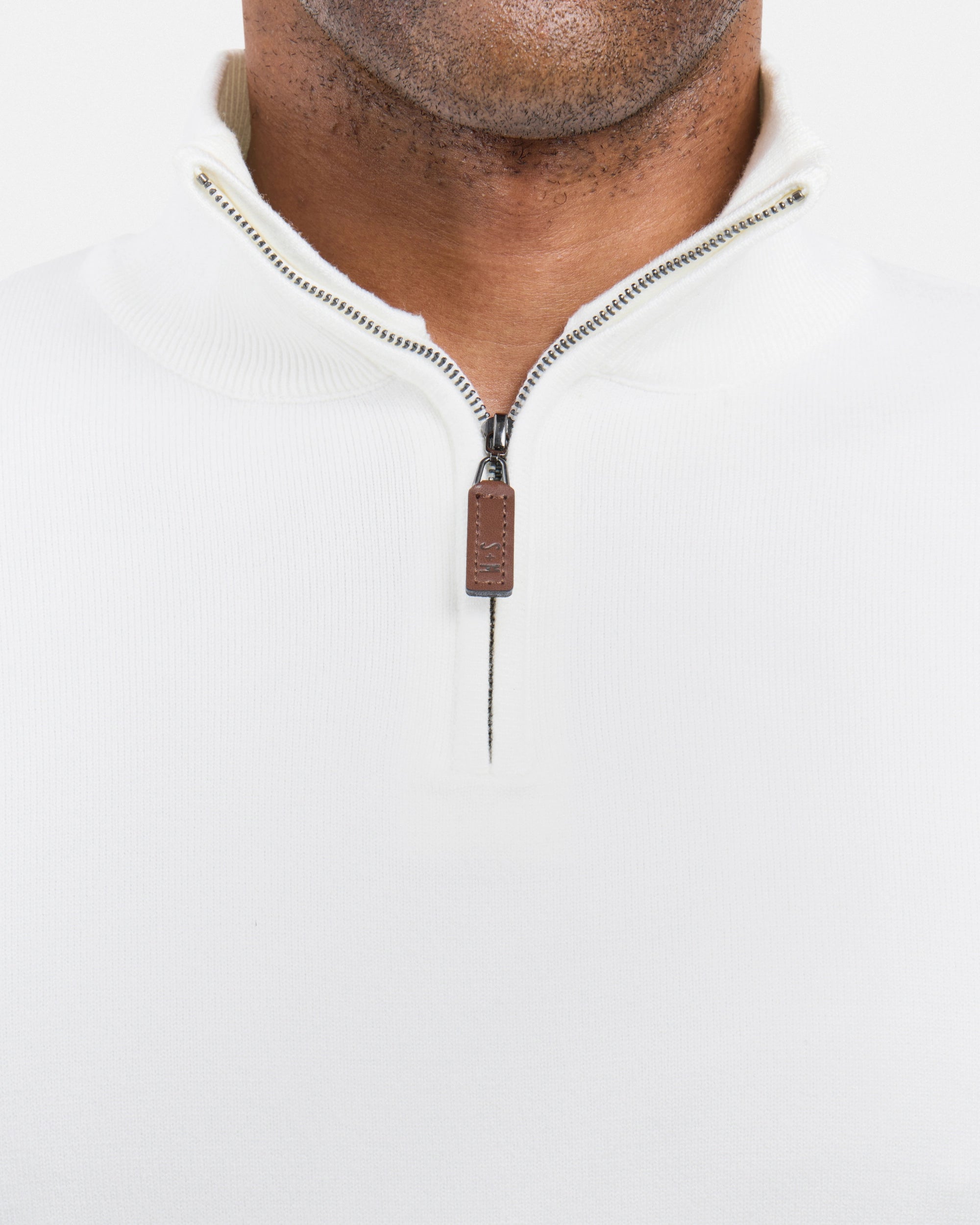 #SMW-34014 Quarter Zip Mock Neck Sweater-thumbmail-40