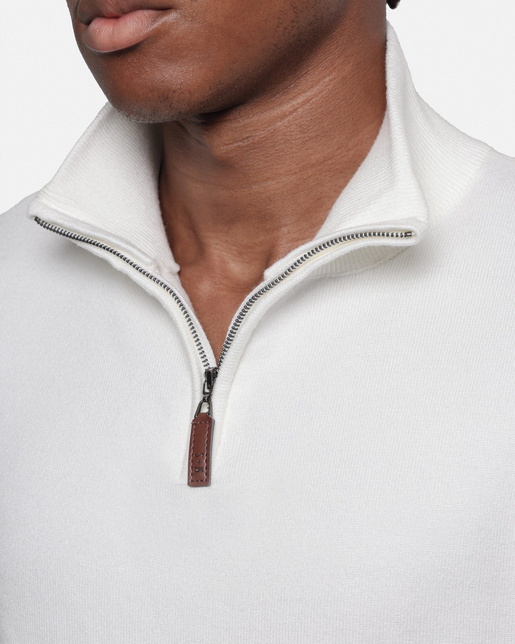 #SMW-34014 Quarter Zip Mock Neck Sweater-thumbmail-44