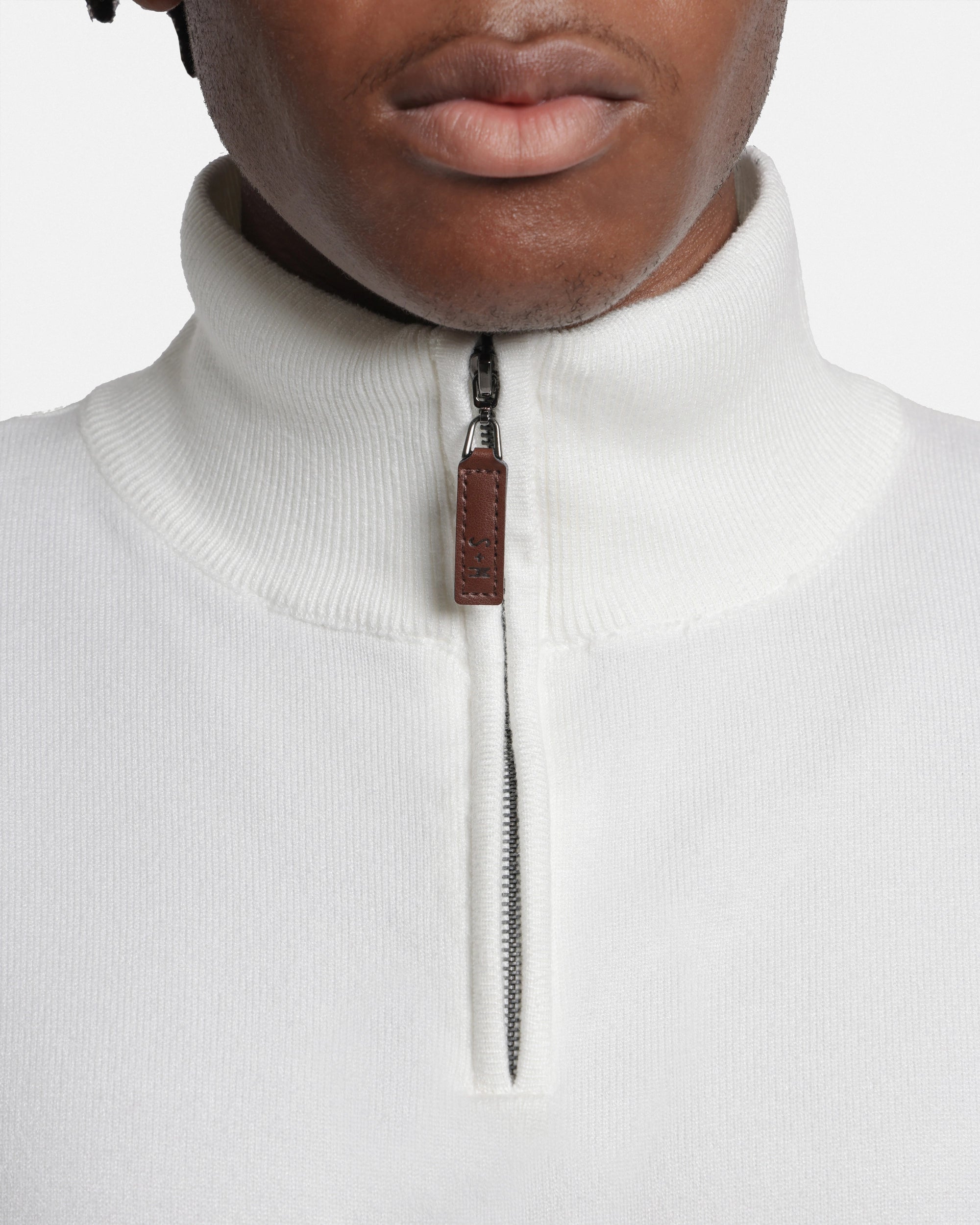 #SMW-34014 Quarter Zip Mock Neck Sweater-thumbmail-43