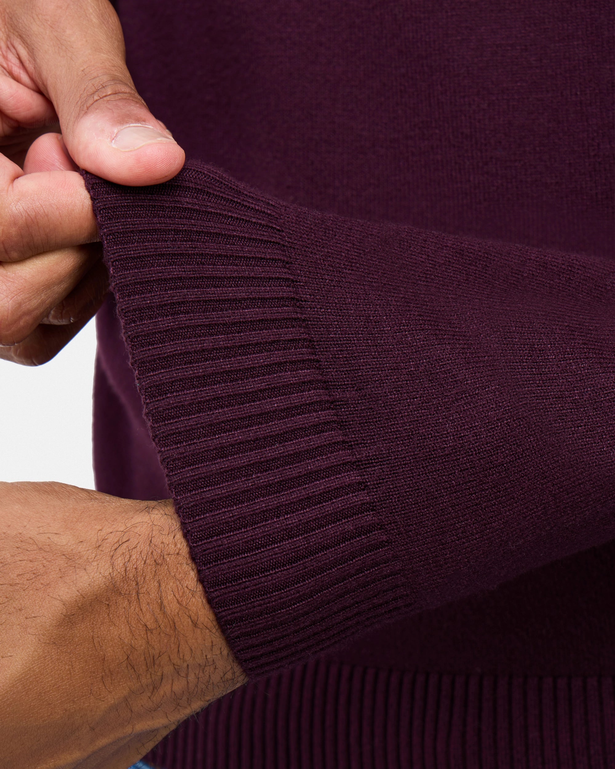 #SMW-34014 Quarter Zip Mock Neck Sweater-thumbmail-104