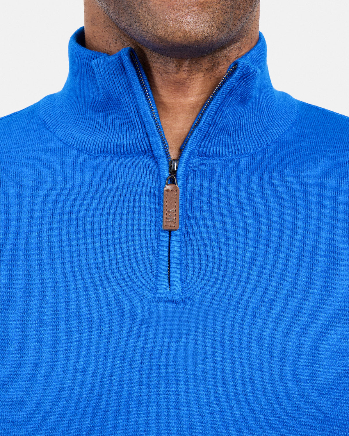 #SMW-34014 Quarter Zip Mock Neck Sweater-thumbmail-110