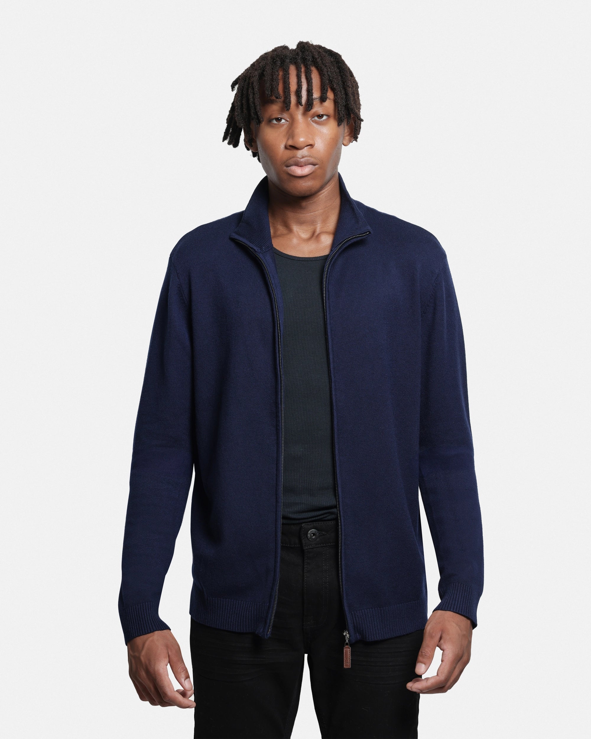 #SMW-34015 Full Zip Mock Neck Sweater-thumbmail-27